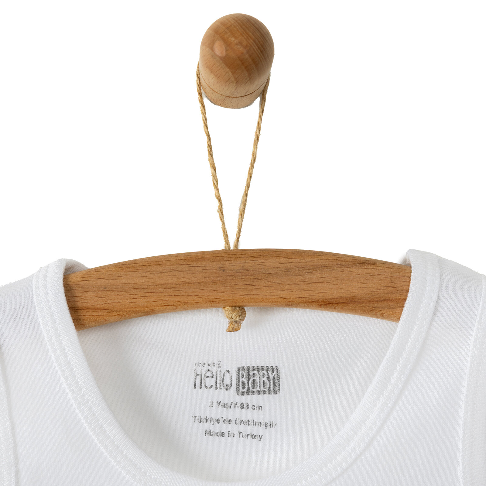 2'li Beyaz Atlet Erkek Bebek 2'li Beyaz Atlet Erkek Bebek