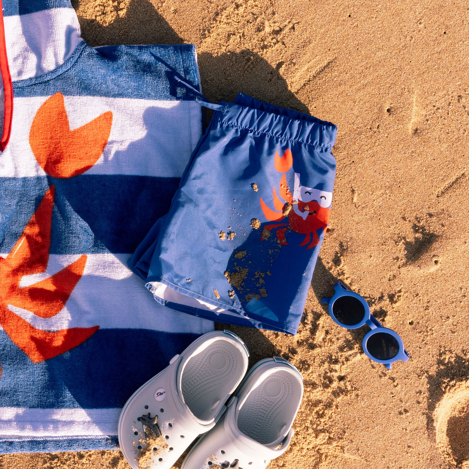 Yengeç Erkek Şort Mayo Erkek Bebek