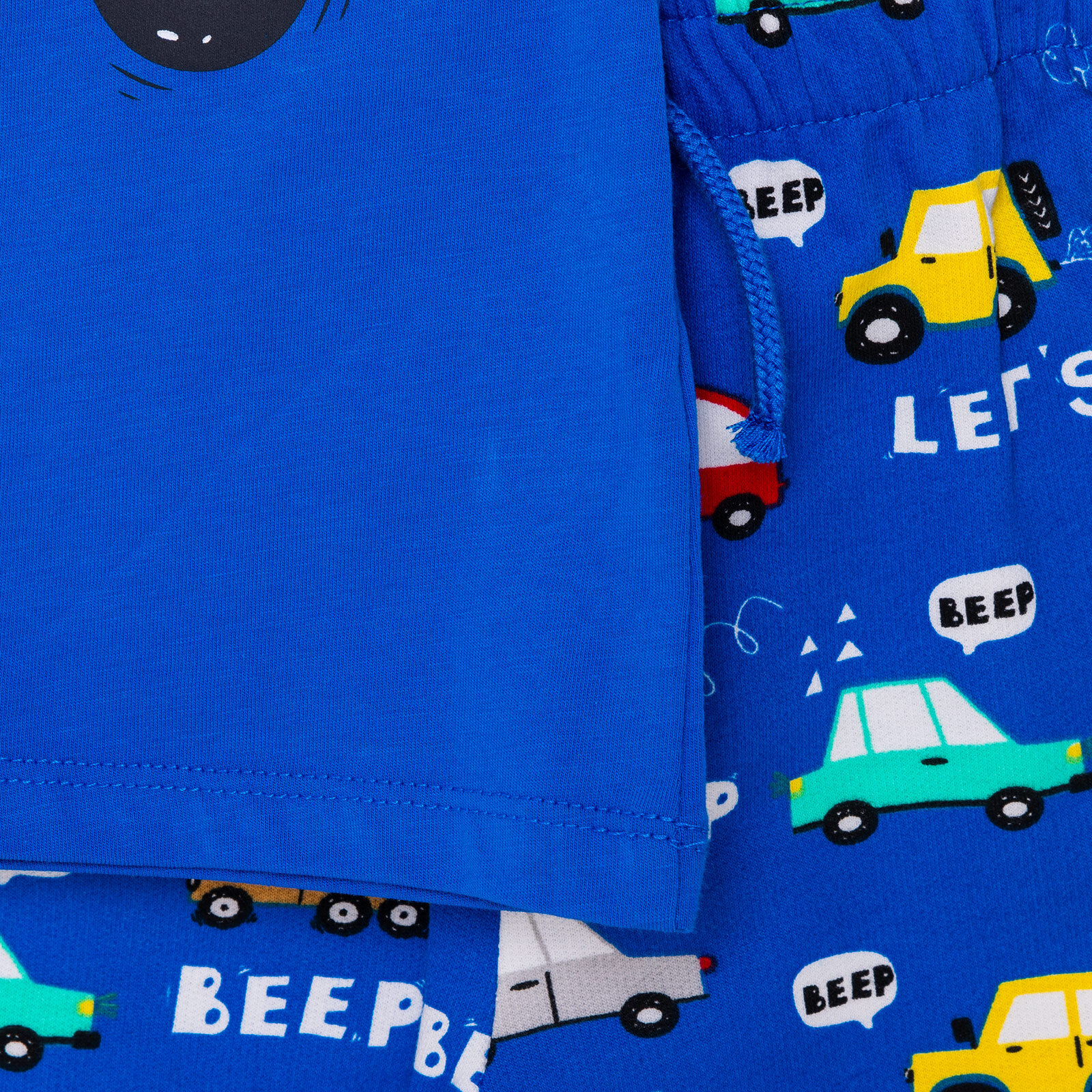 Cars&Roads Araba Baskılı Erkek Tshirt-Şort Erkek Bebek