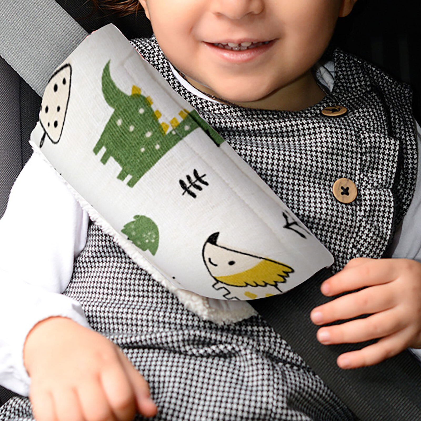 Müslin Emniyet Kemeri Pedi 2'li