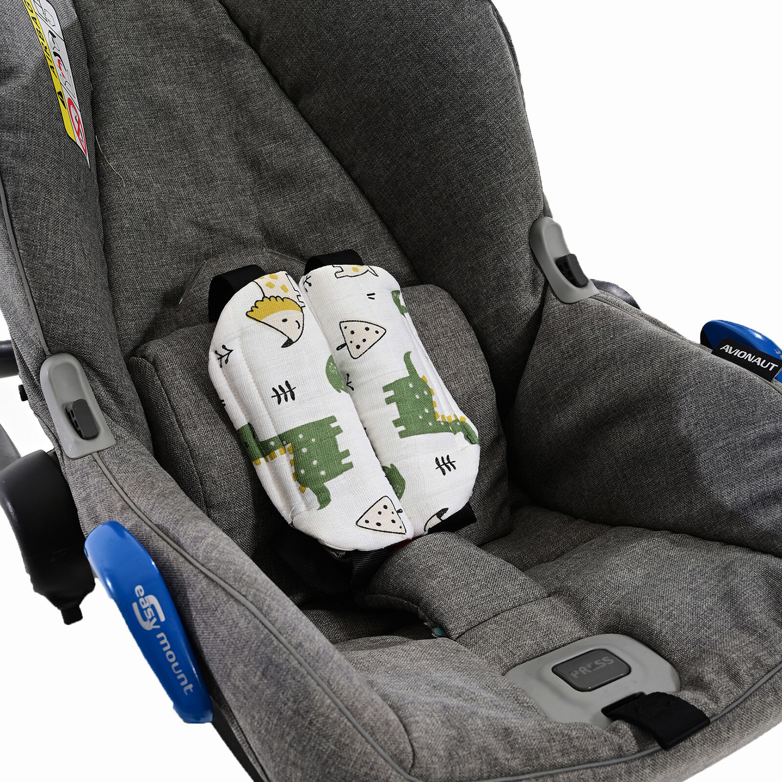 Müslin Emniyet Kemeri Pedi 2'li