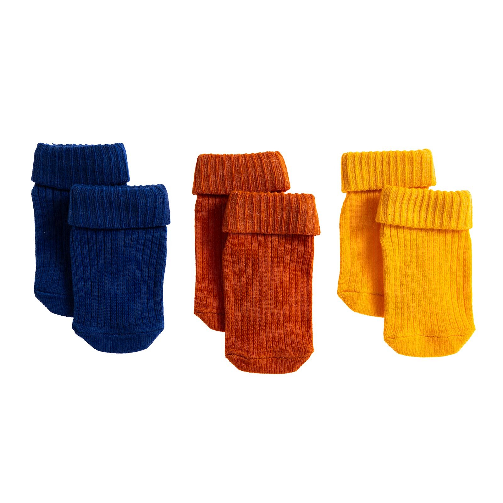 3lü Kıvrık Çorap