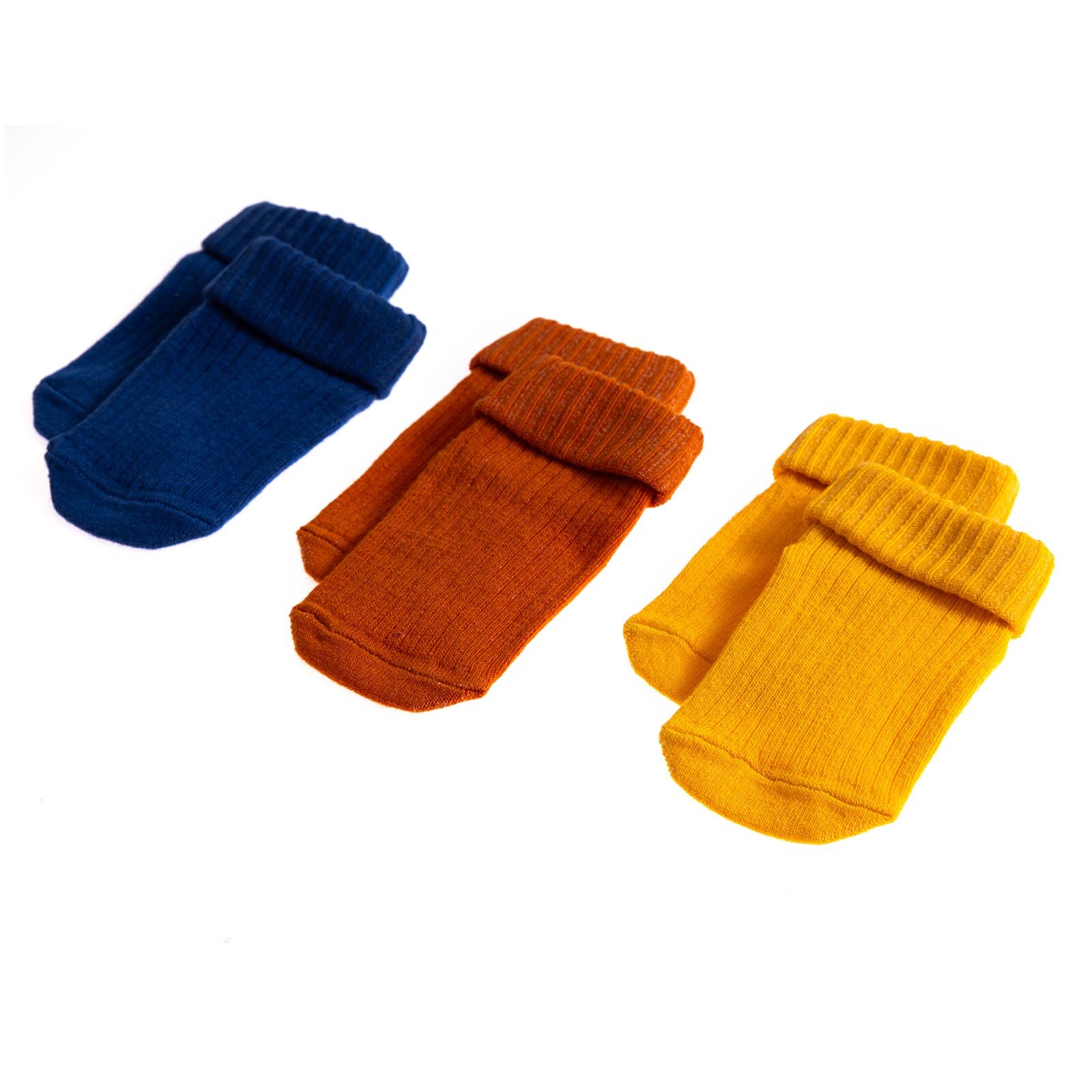 3lü Kıvrık Çorap