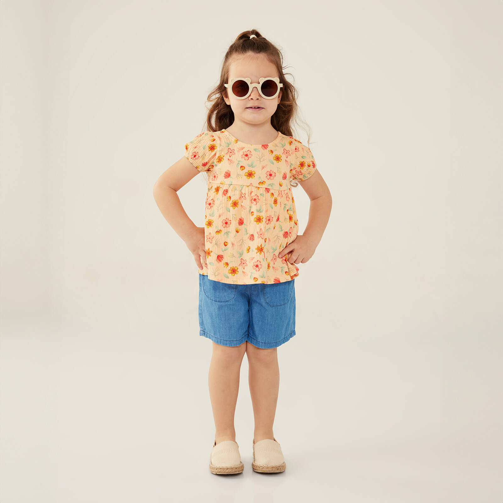 Sweet Peach Bluz-Şort