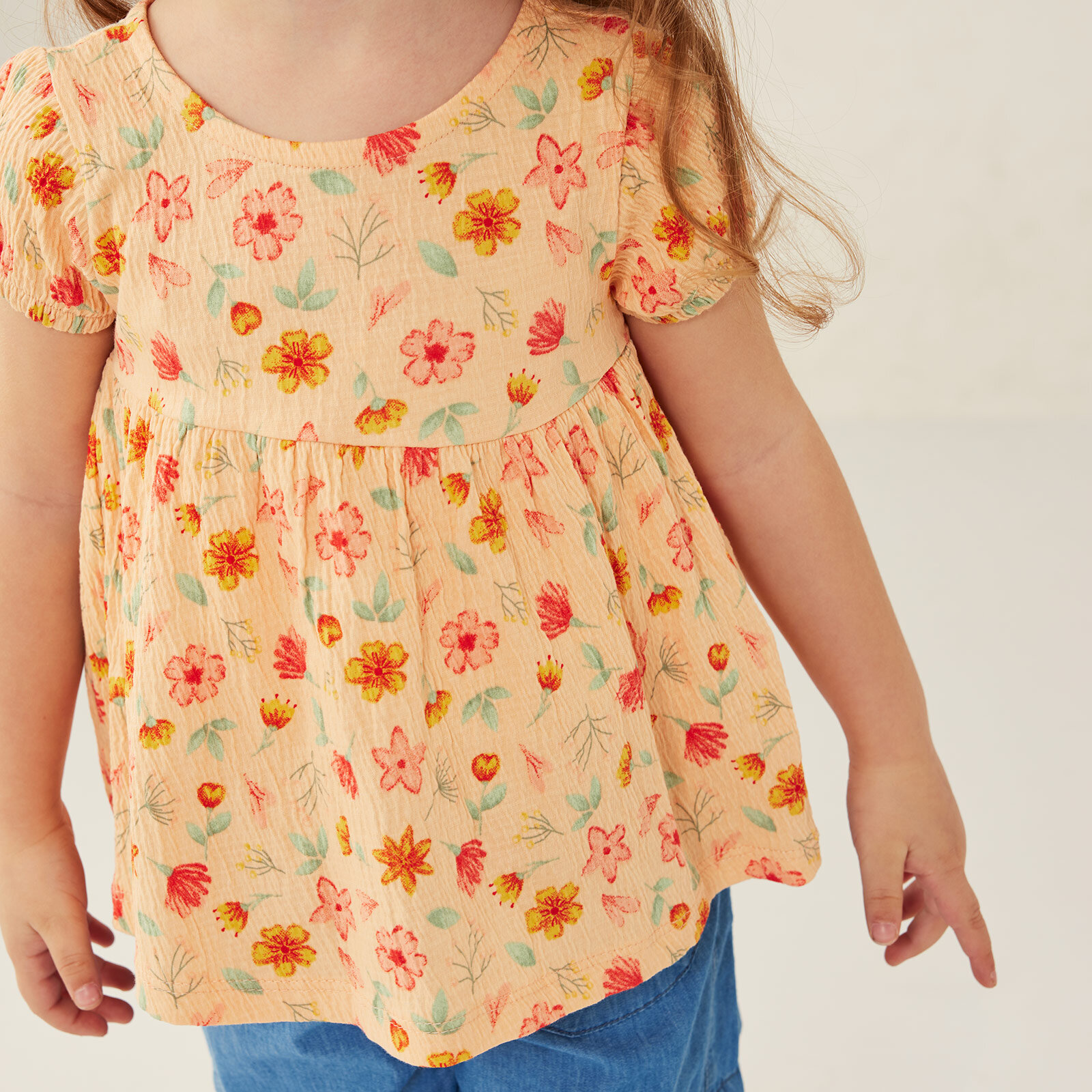 Sweet Peach Bluz-Şort