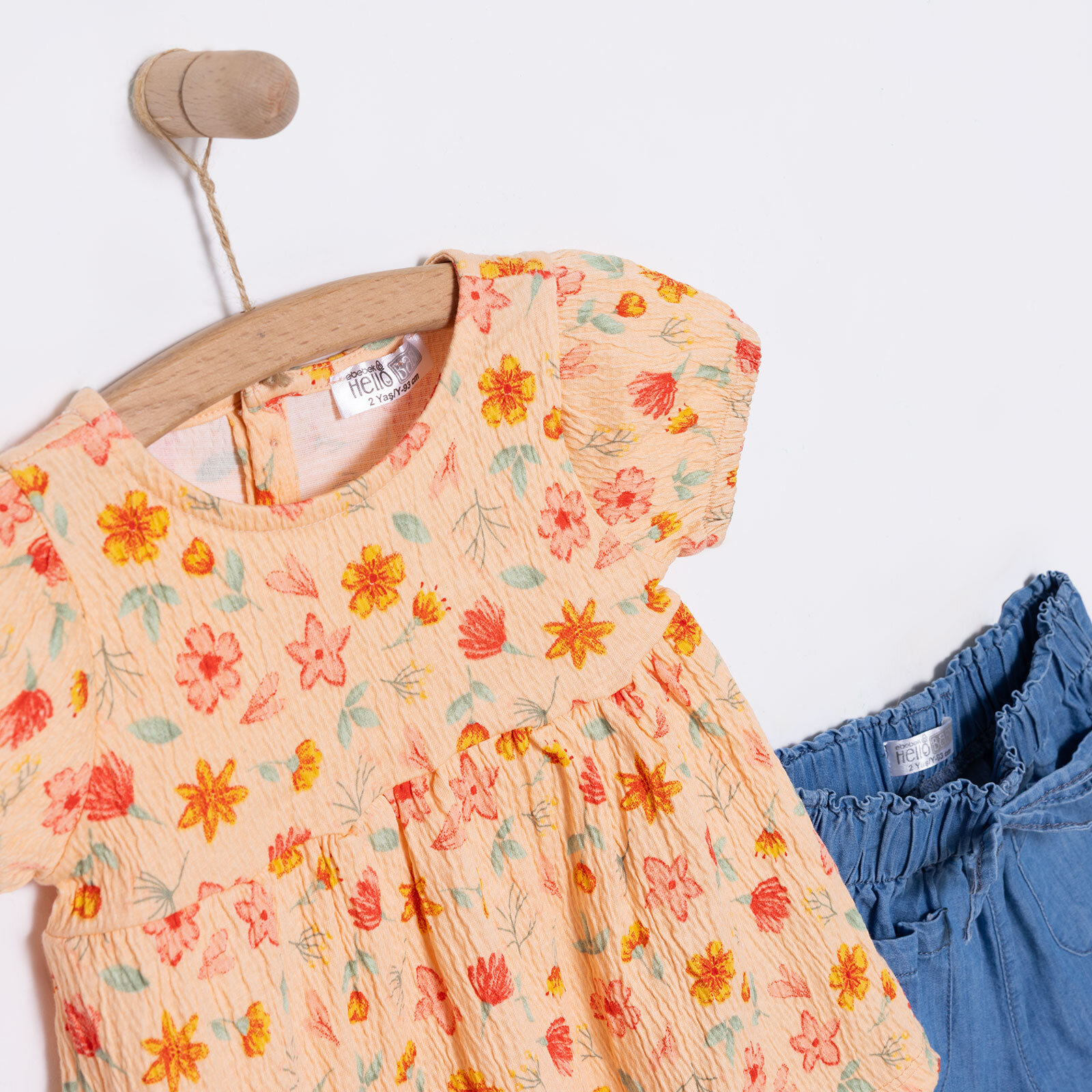 Sweet Peach Bluz-Şort