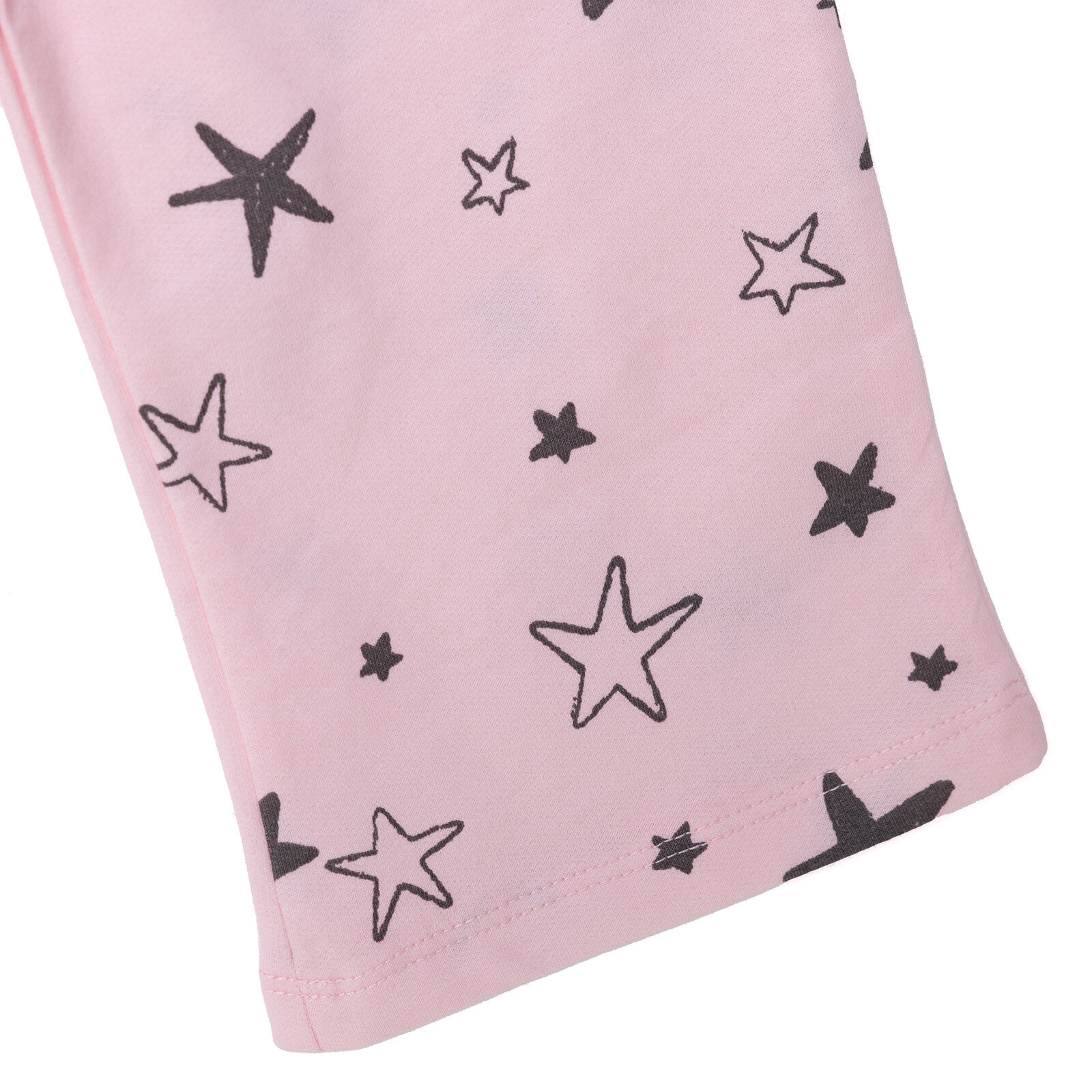 Kız Bebek Eşofman Takımı Bisiklet Yaka Uzun Kol Reçme