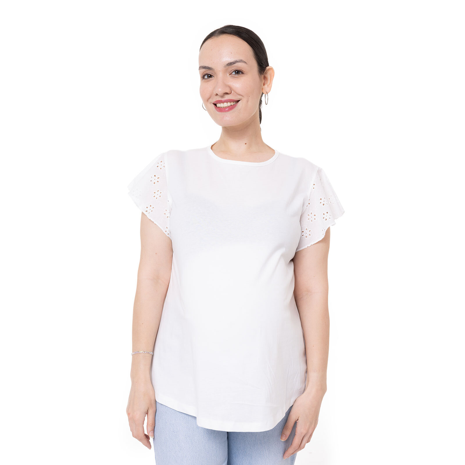 Hamile Kısa Kol Tshirt Hamile Kısa Kol Tshirt