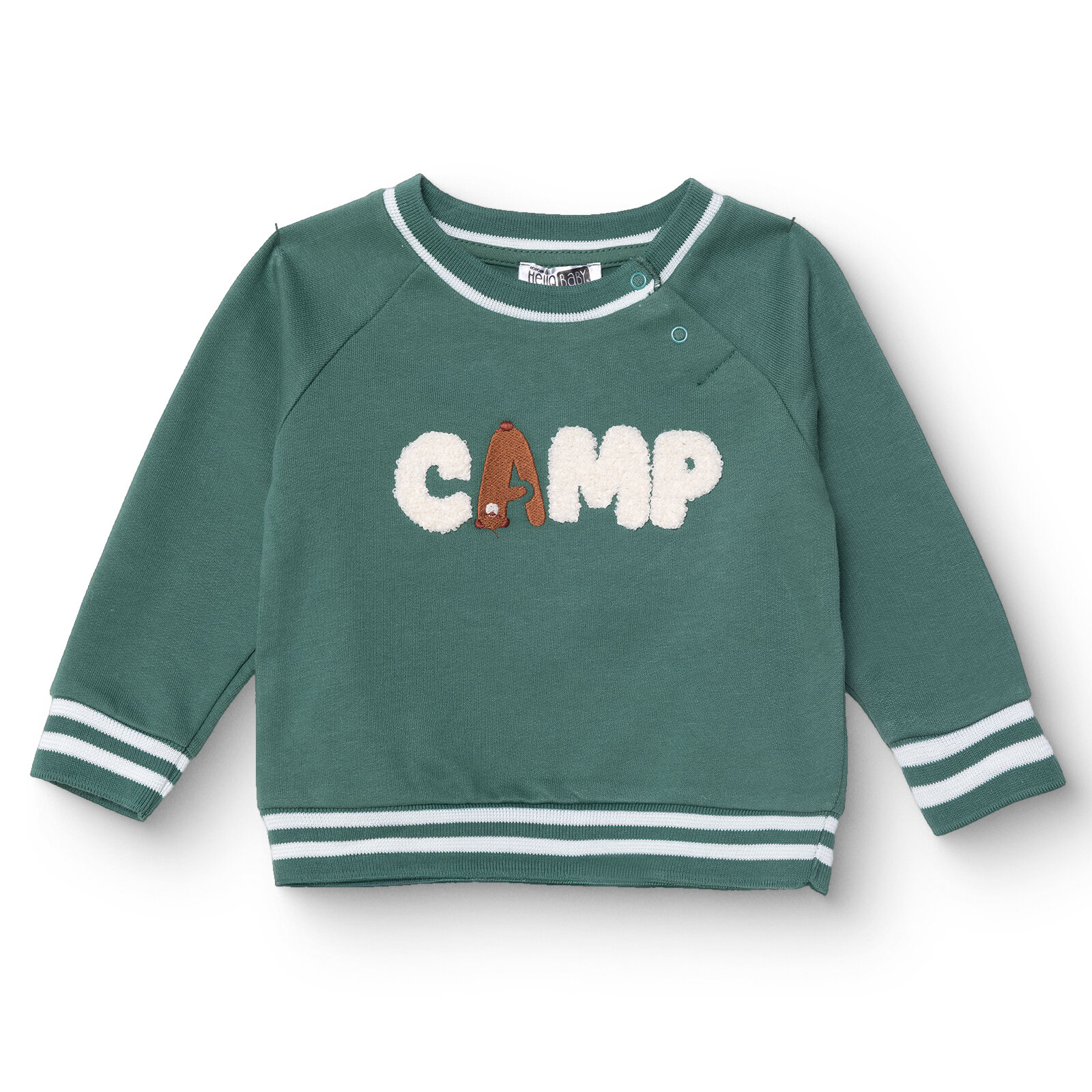 Erkek Bebek Camp Life Sweatshirt Bisiklet Yaka Uzun Kol Erkek Bebek Camp Life Sweatshirt Bisiklet Yaka Uzun Kol