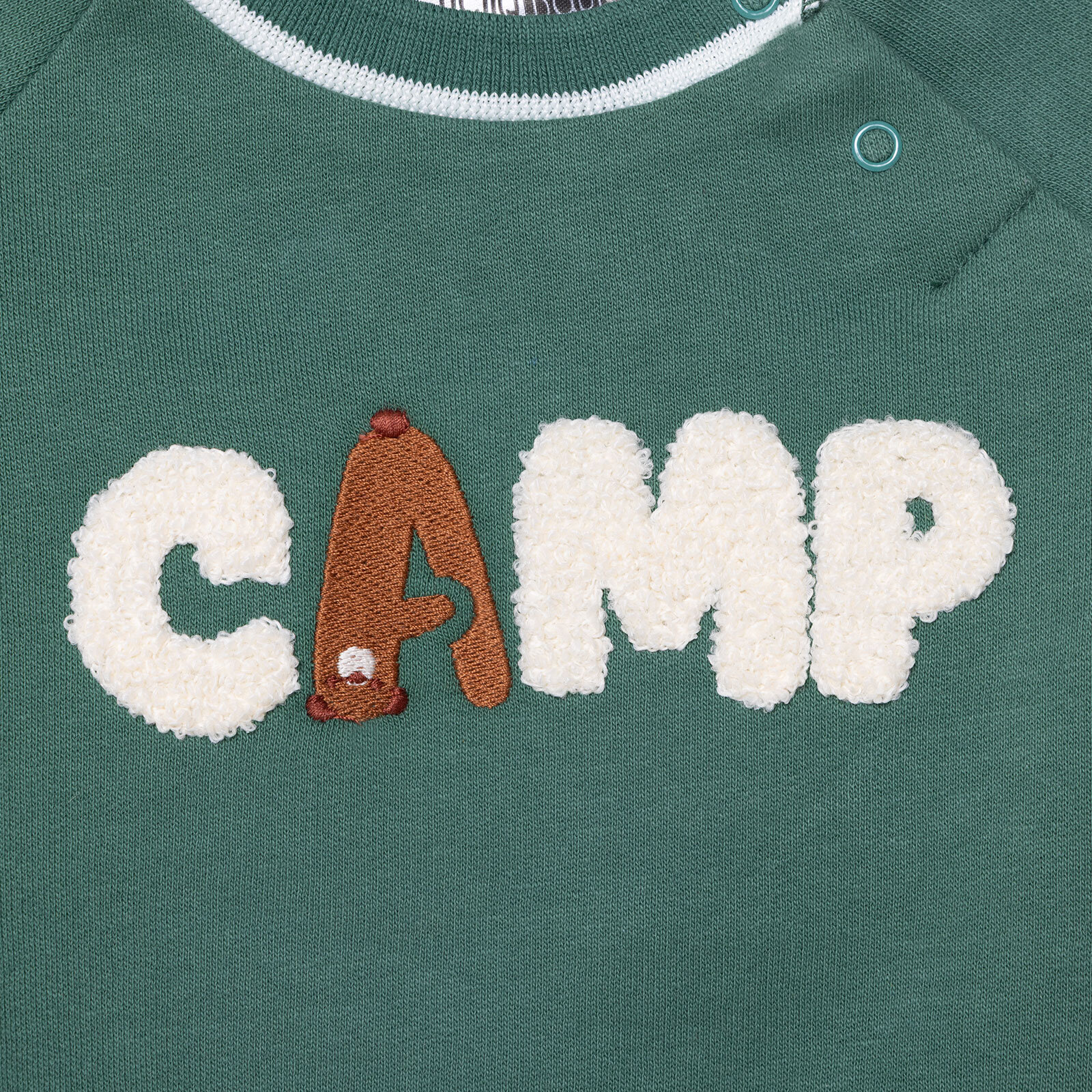 Erkek Bebek Camp Life Sweatshirt Bisiklet Yaka Uzun Kol Erkek Bebek Camp Life Sweatshirt Bisiklet Yaka Uzun Kol