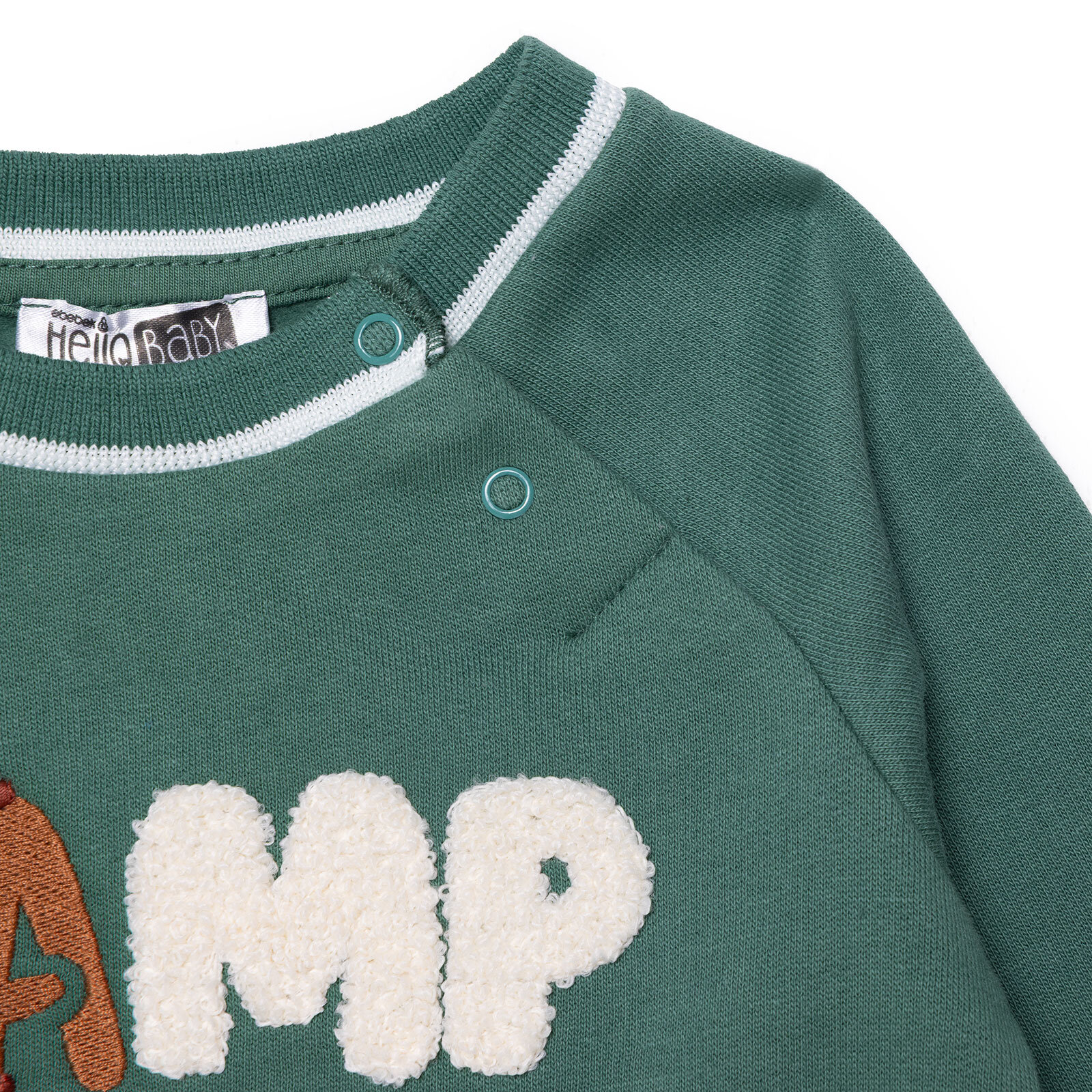 Erkek Bebek Camp Life Sweatshirt Bisiklet Yaka Uzun Kol Erkek Bebek Camp Life Sweatshirt Bisiklet Yaka Uzun Kol