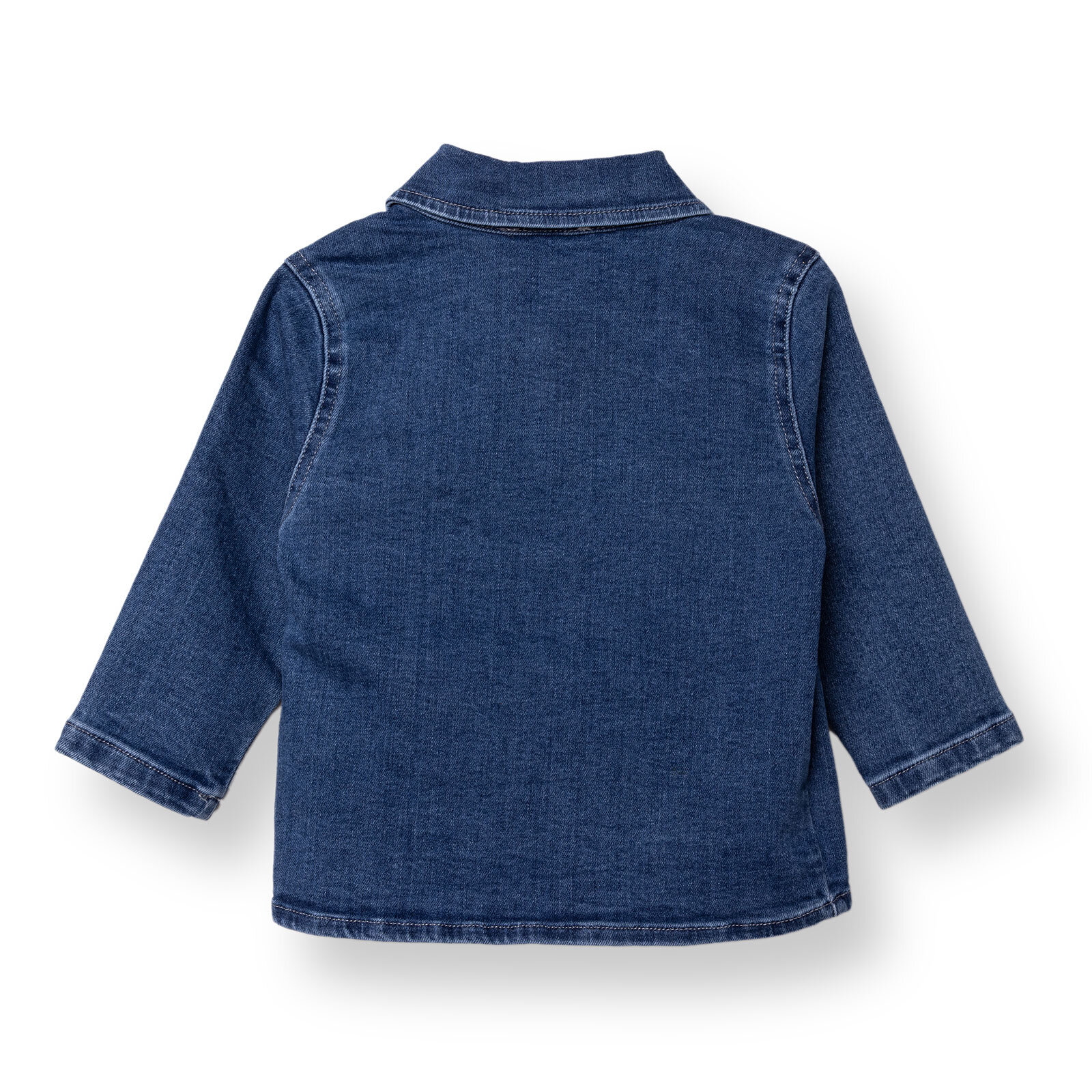 Erkek Bebek Circus Gömlek Denim Uzun Kol Erkek Bebek Circus Gömlek Denim Uzun Kol