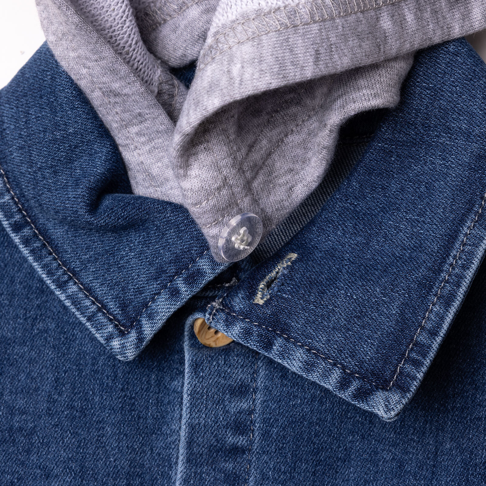 Erkek Bebek Circus Gömlek Denim Uzun Kol Erkek Bebek Circus Gömlek Denim Uzun Kol