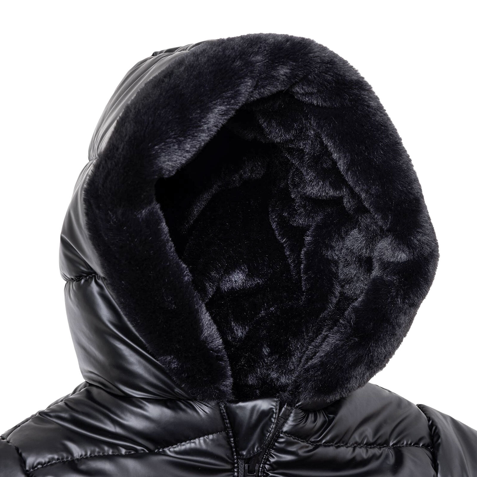 Kız Bebek Mont Çift Taraflı Fermuarlı Uzun Kol