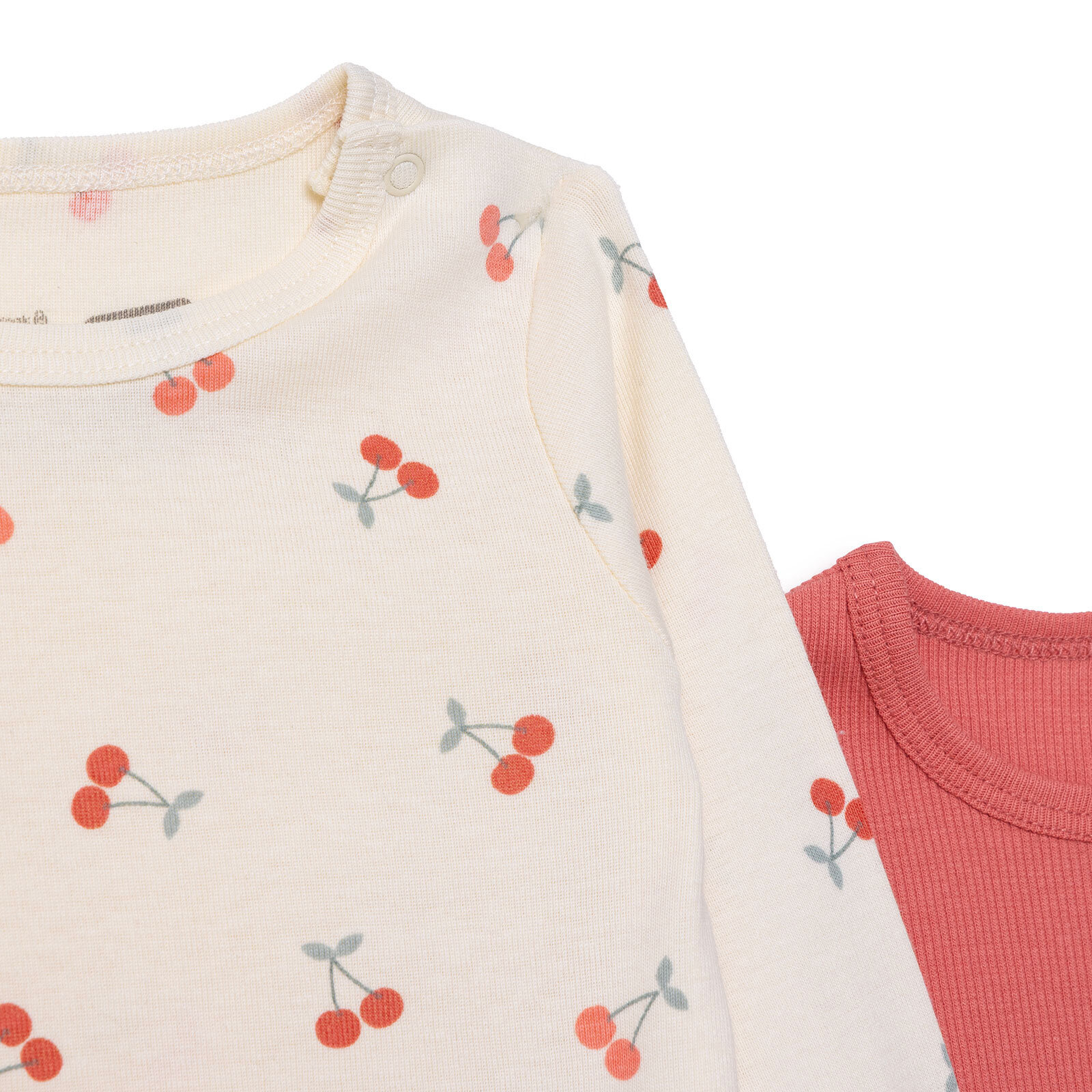 Kız Bebek 2li Uzun Kol Body Ribana Çıtçıtlı Yaka Uzun Kol Kız Bebek 2li Uzun Kol Body Ribana Çıtçıtlı Yaka Uzun Kol