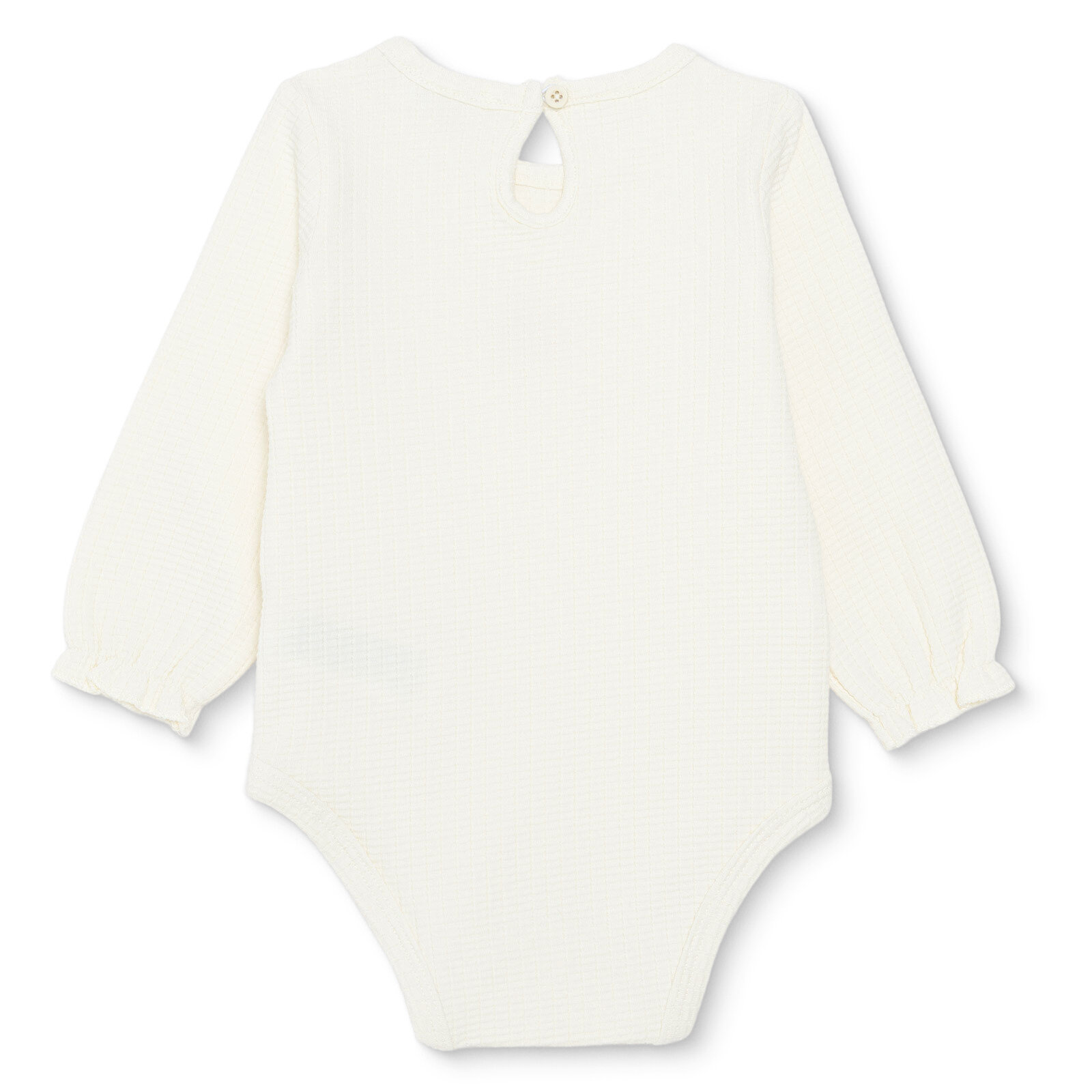 Kız Bebek Uzun Kol Body Jakar Örme Bisiklet Yaka Uzun Kol