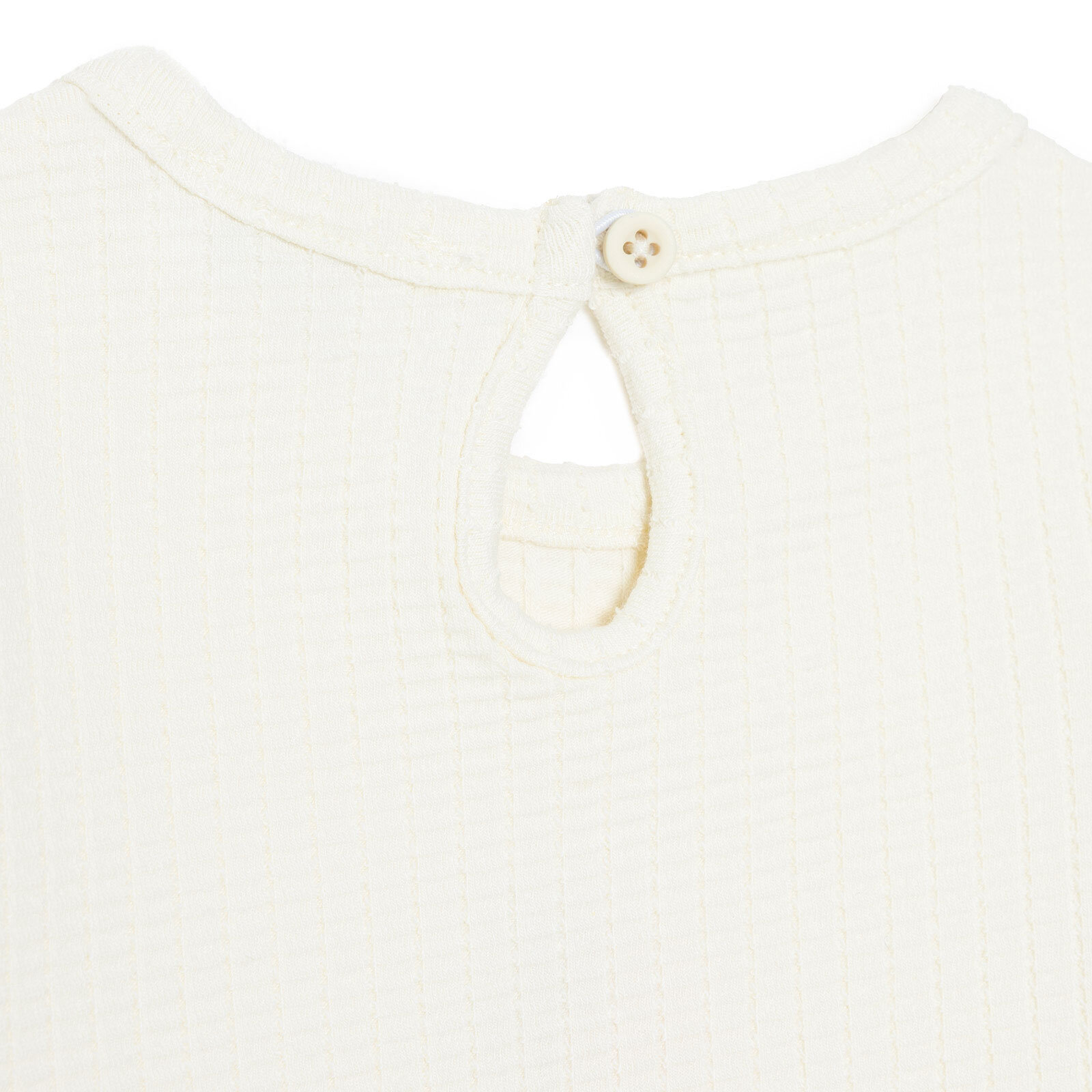 Kız Bebek Uzun Kol Body Jakar Örme Bisiklet Yaka Uzun Kol