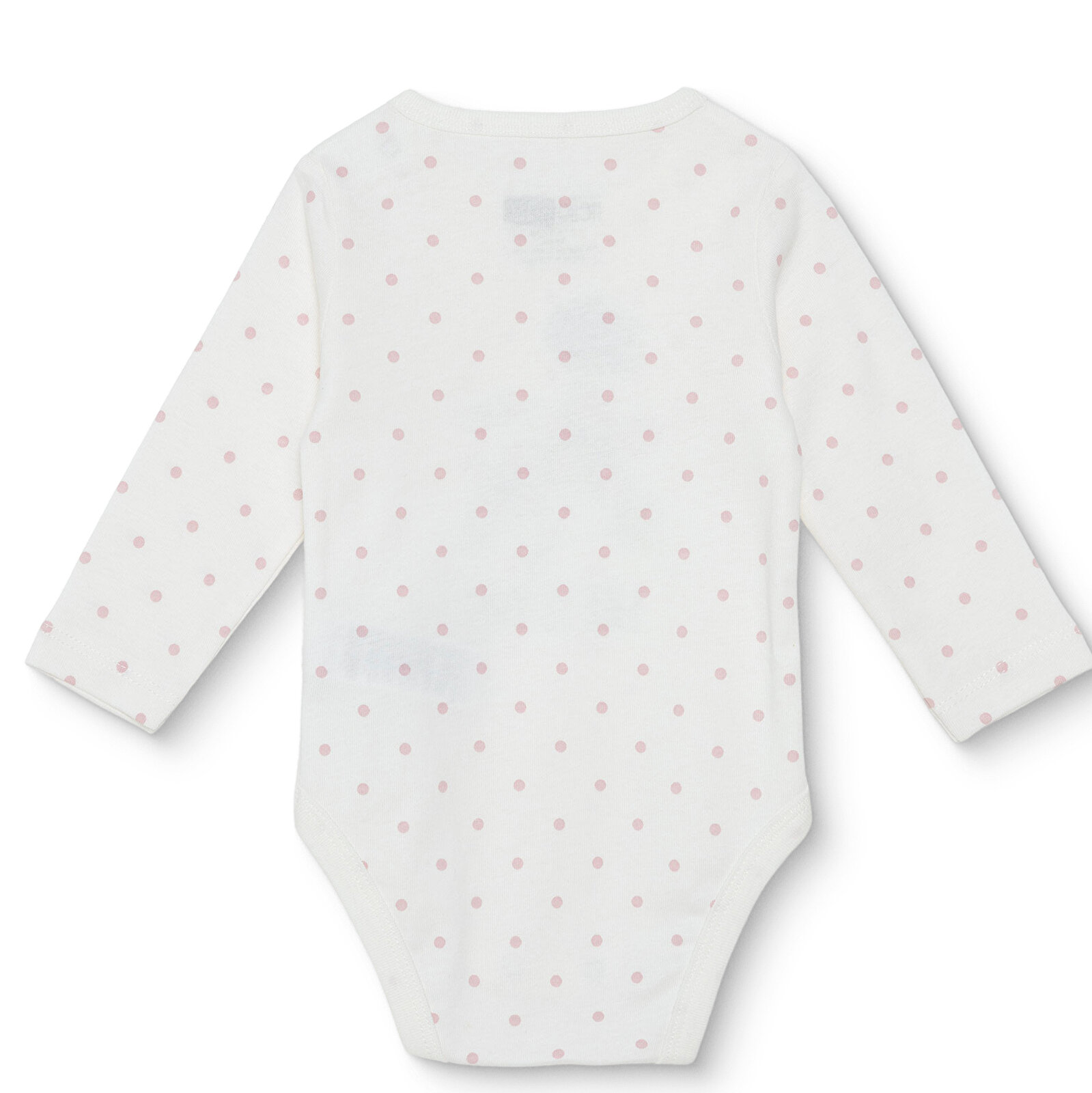 Kız Bebek Uzun Kol Body Ribana Çıtçıtlı Yaka Uzun Kol