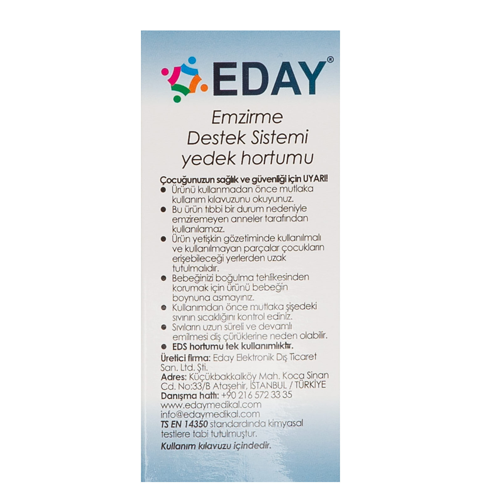 Emzirme Destek Sistemi Yedek Hortum 20 Adet