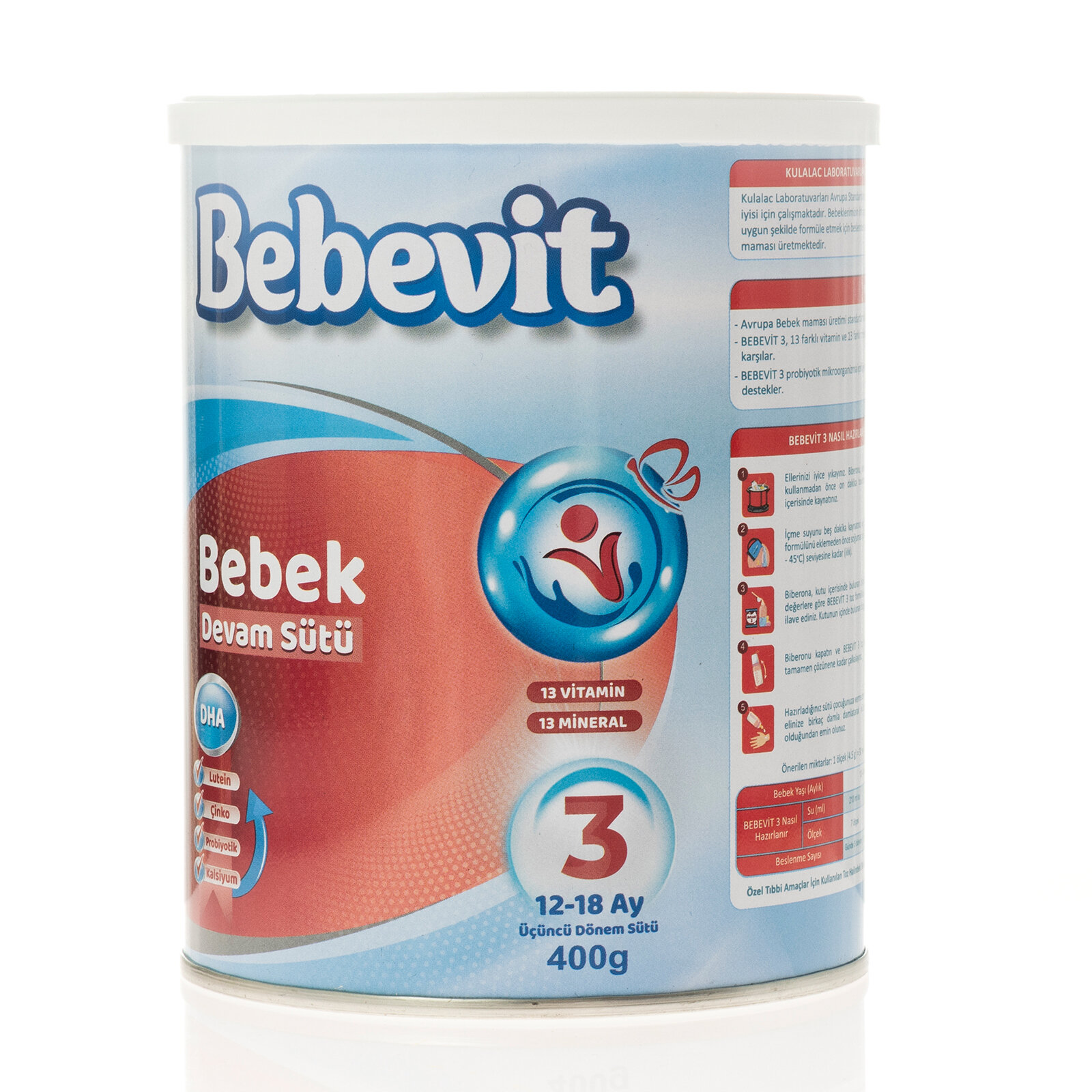 3 Bebek Devam Sütü 400 gr 3 Bebek Devam Sütü 400 gr