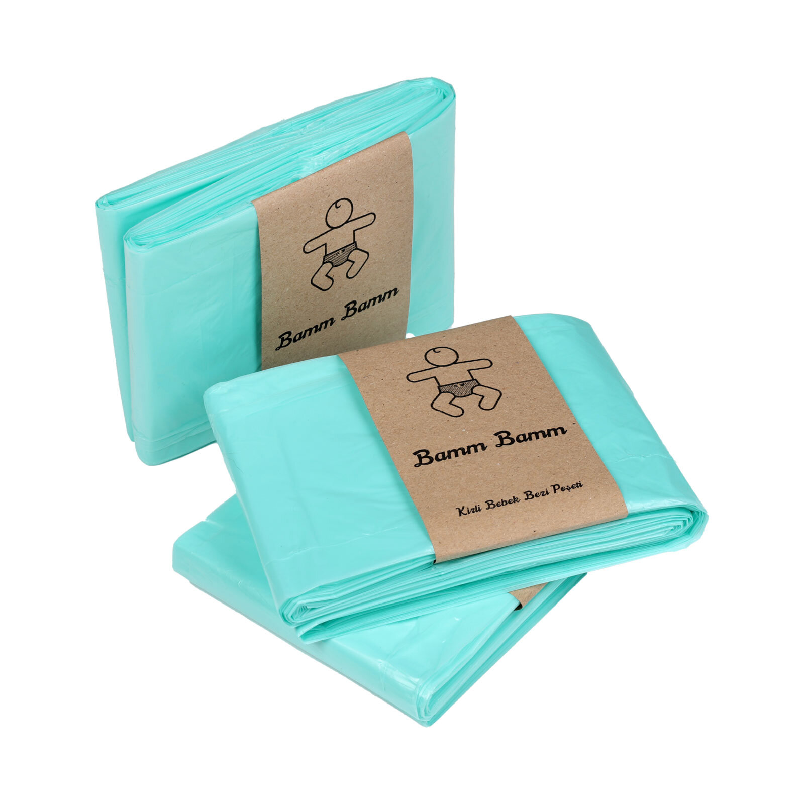 500x3 Adet Kirli Bebek Bezi Kapasiteli Çöp Poşeti 500x3 Adet Kirli Bebek Bezi Kapasiteli Çöp Poşeti