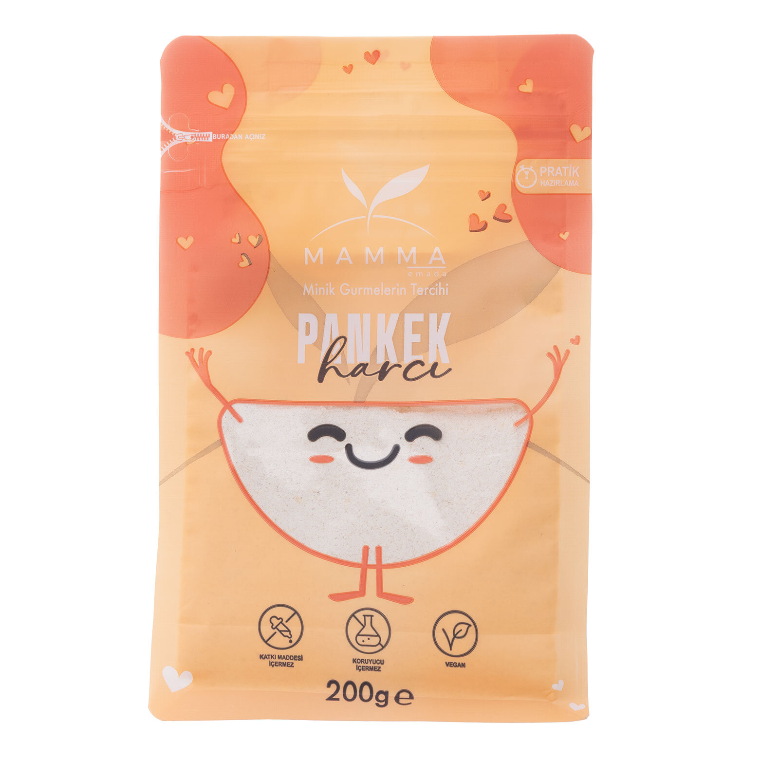 Siyez Unlu Havuçlu Pankek Harcı 200 gr