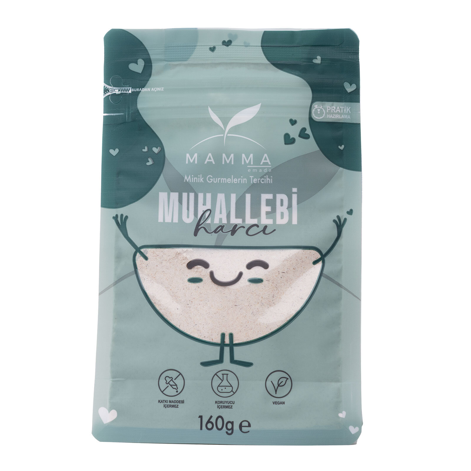 Siyez Unlu Elmalı Muhallebi Harcı 160 gr Siyez Unlu Elmalı Muhallebi Harcı 160 gr