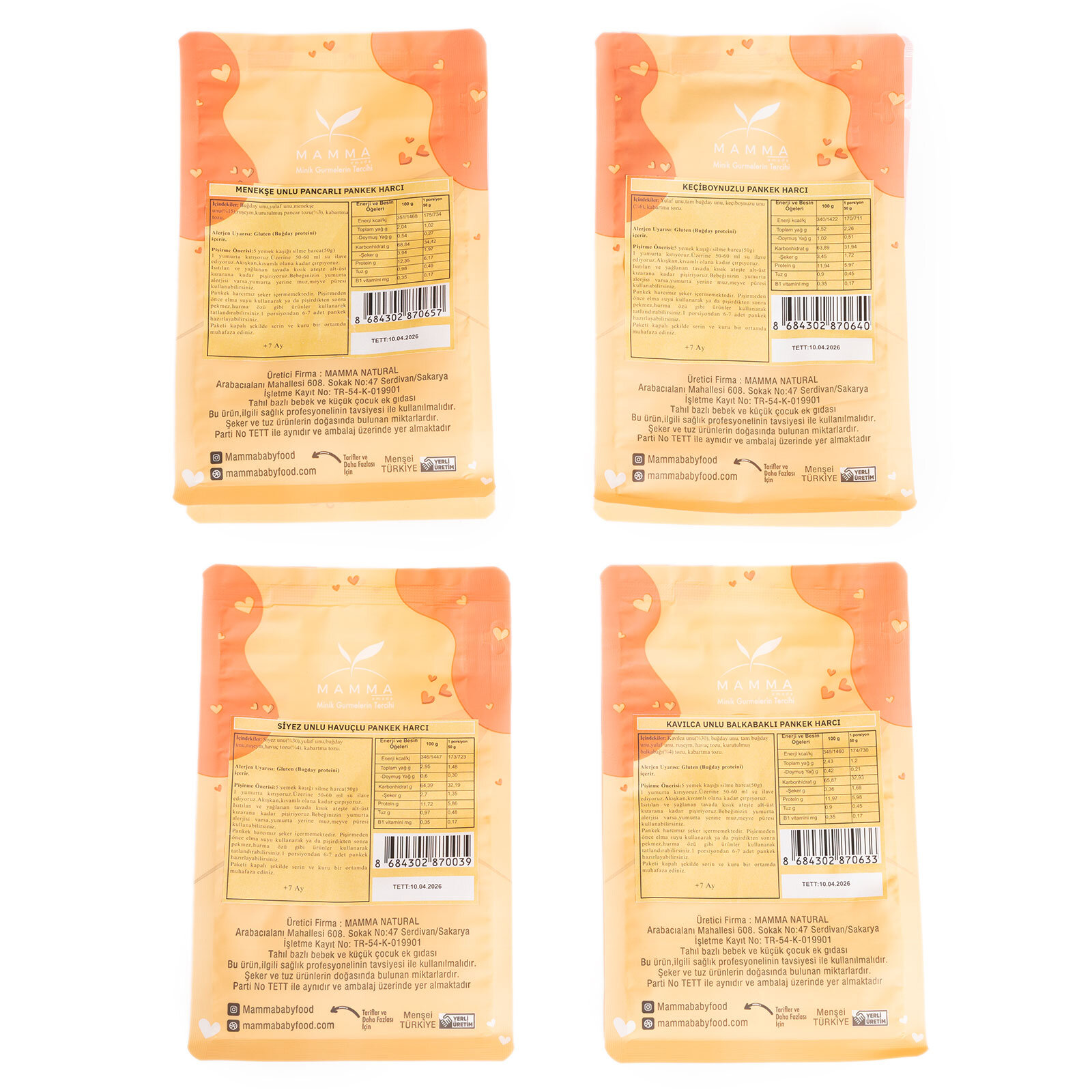 Mamma Pankek Paketi Mamma Pankek Paketi