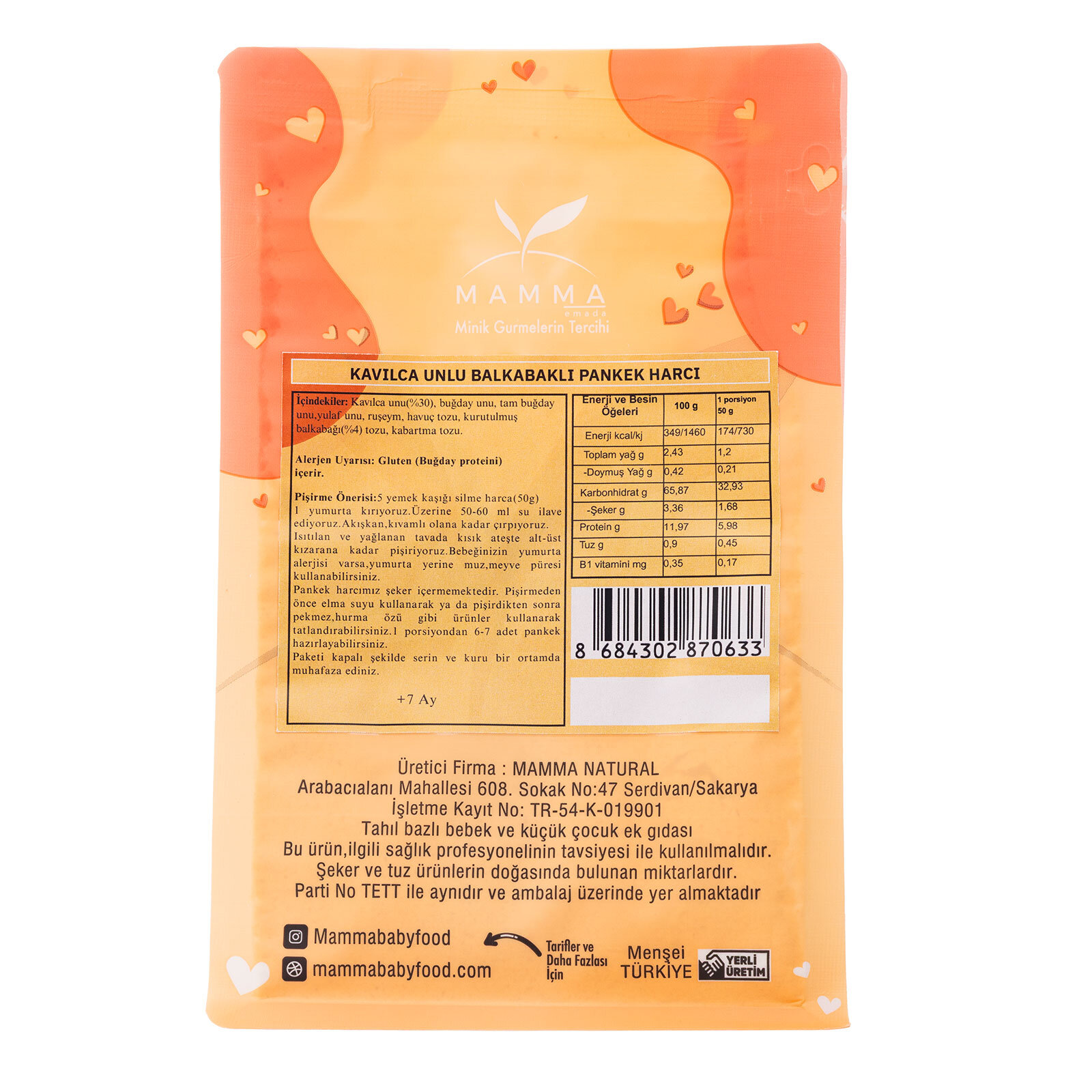 Mamma Pankek Paketi Mamma Pankek Paketi