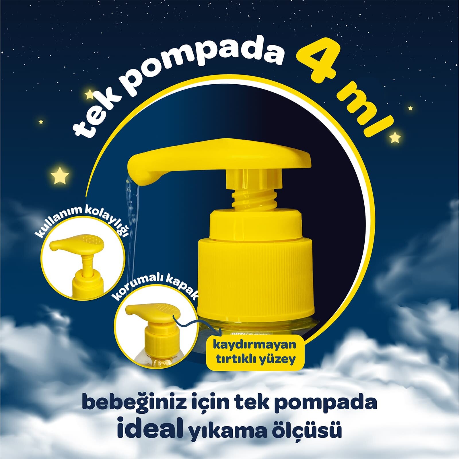 Vanilya Kokulu Rahat Ve Mutlu Bebek Şampuanı 700 ml