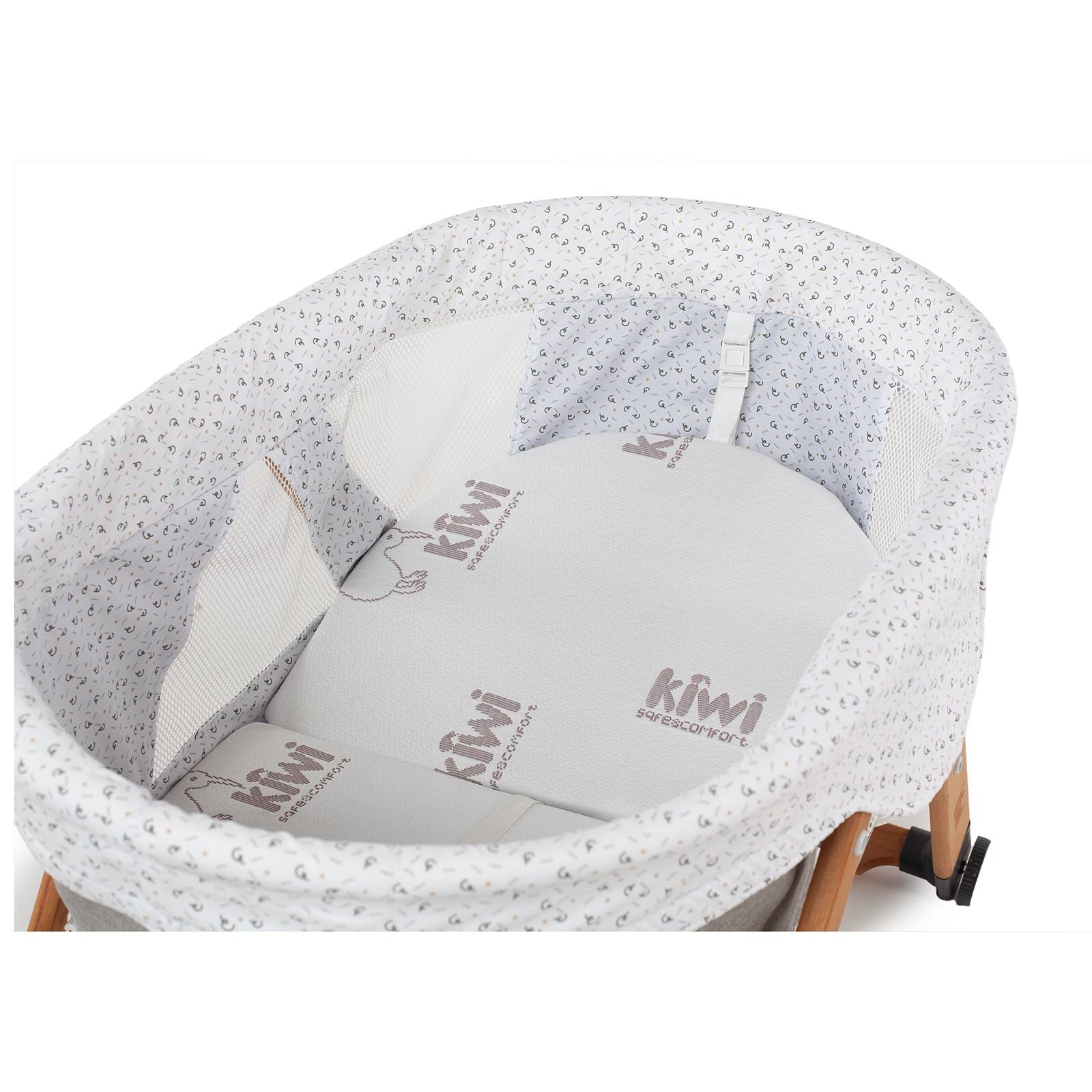 Seeper Doğal Ahşap Sallanabilen Katlanır Beşik Seeper Doğal Ahşap Sallanabilen Katlanır Beşik