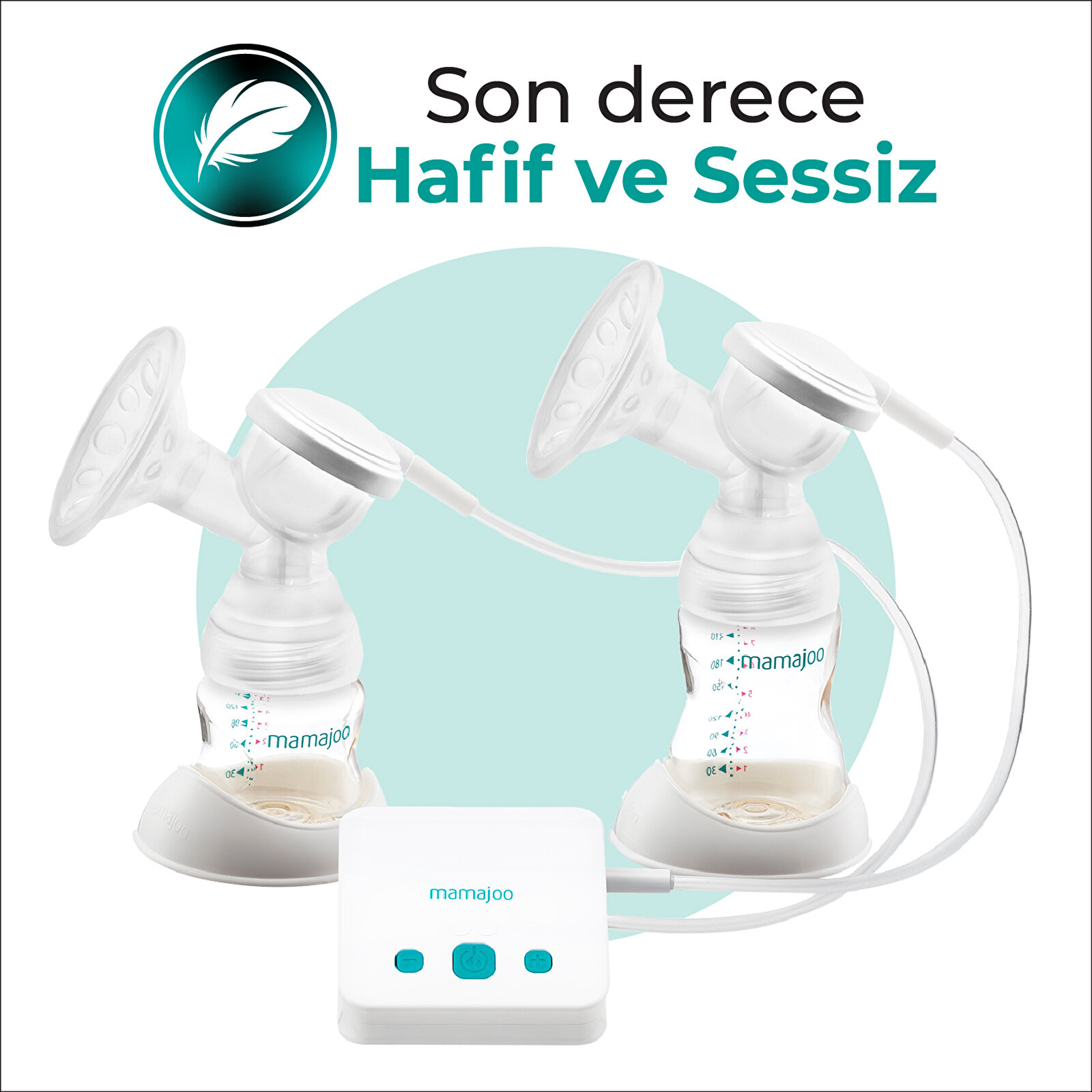 USB Destekli Çiftli Elektrikli Göğüs Pompası