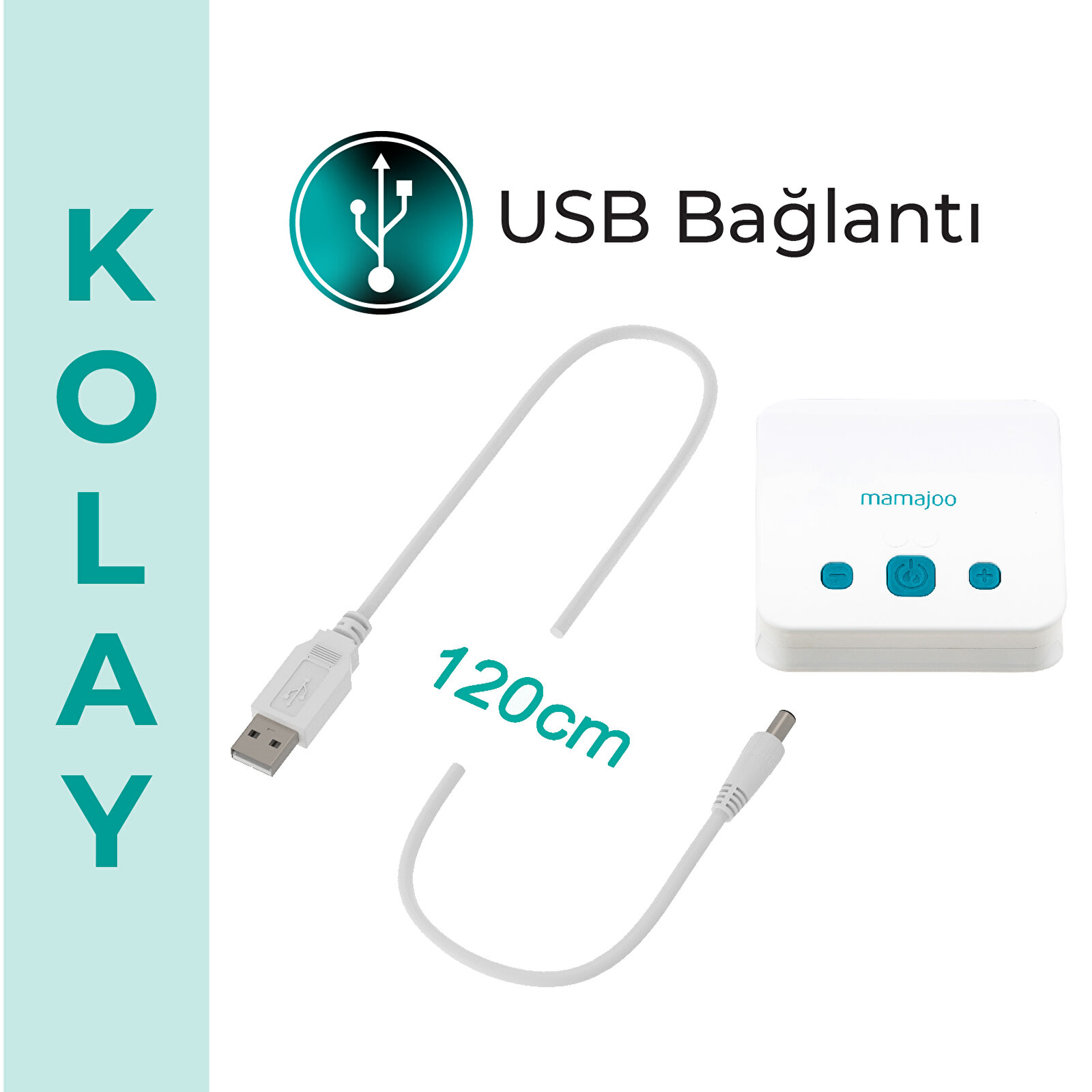 USB Destekli Çiftli Elektrikli Göğüs Pompası