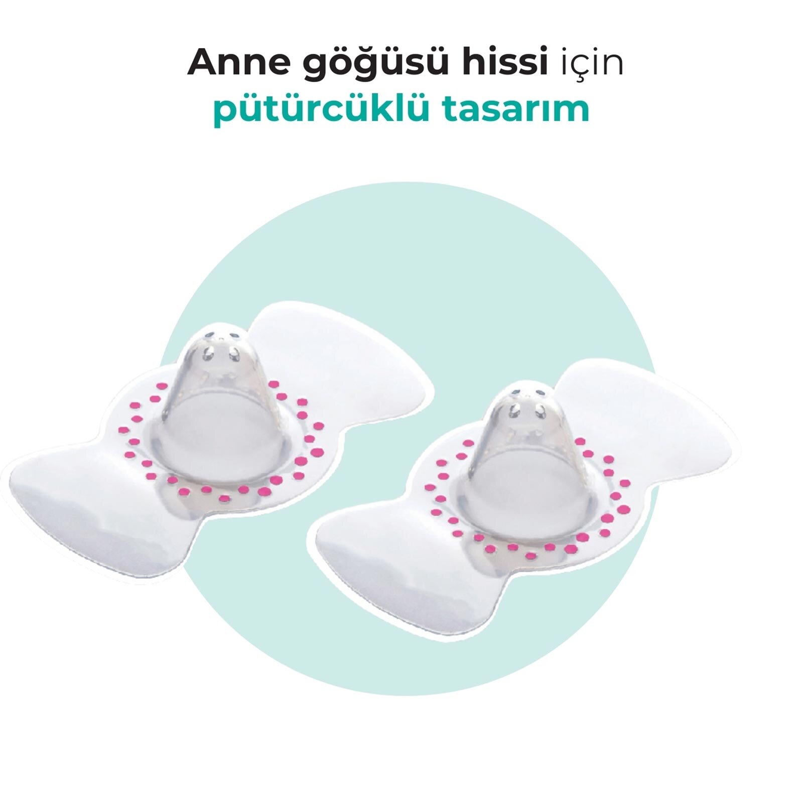 Silikon Göğüs Ucu Koruyucu Seti 2li