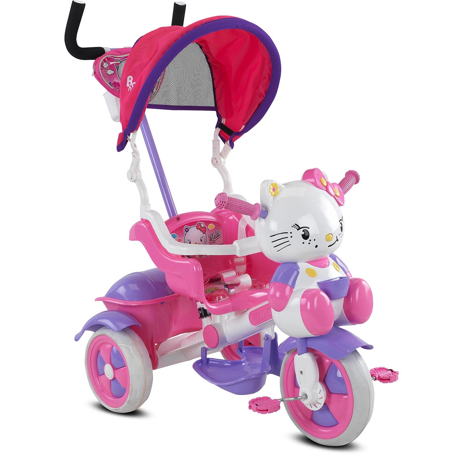 Babyhope Hello Kitty Kety Üç Teker İtmeli Bisiklet