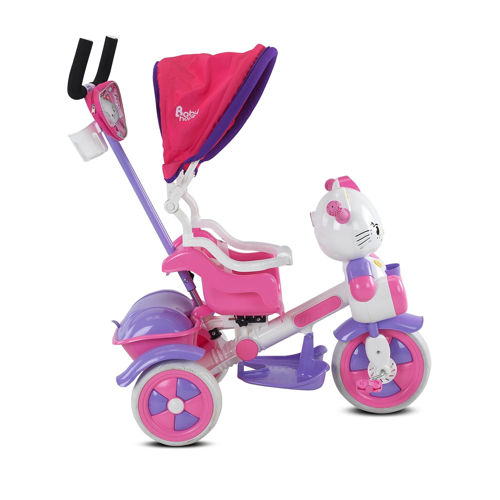 Babyhope Hello Kitty Kety Üç Teker İtmeli Bisiklet