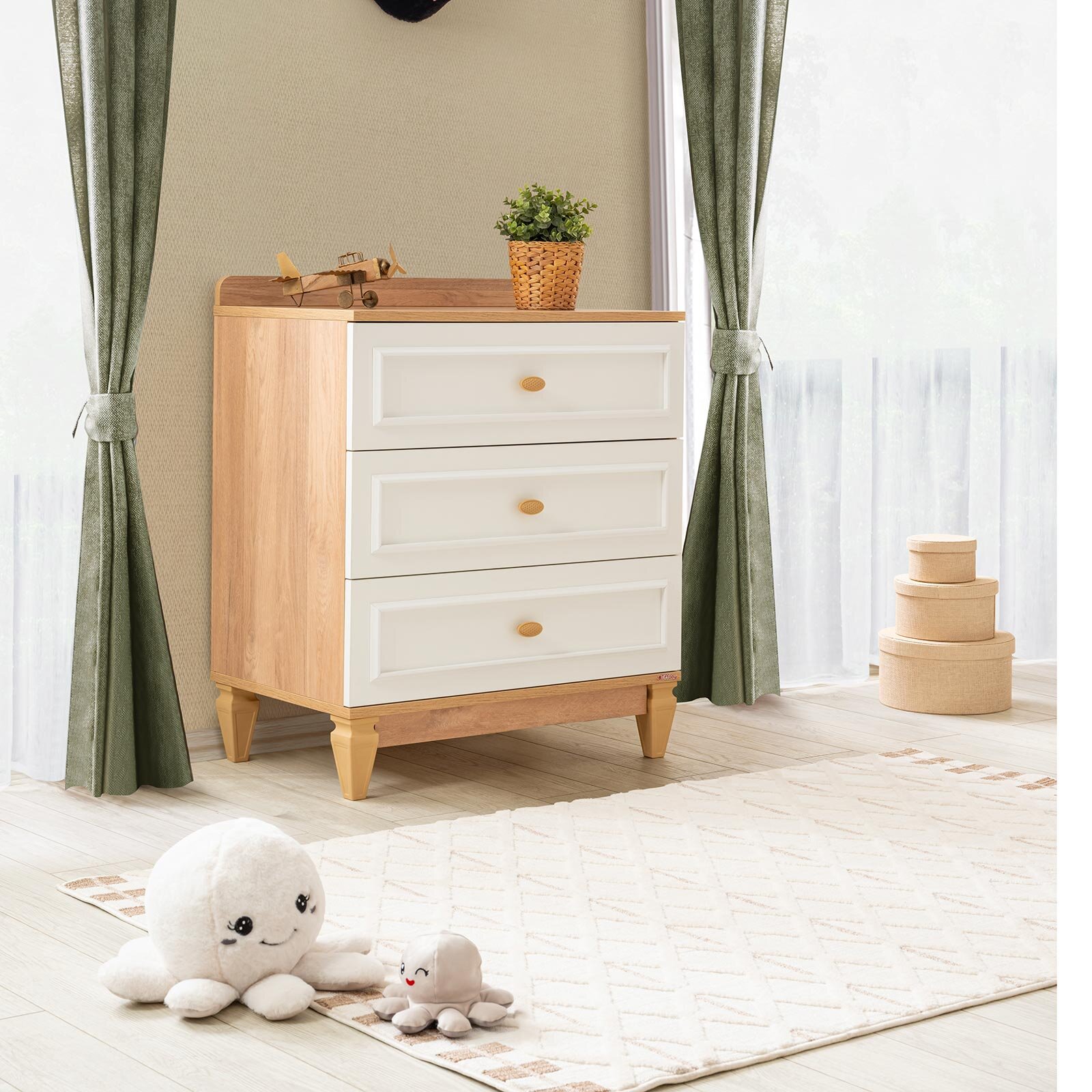 Happy 3 Çekmeceli Şifonyer Happy 3 Çekmeceli Şifonyer