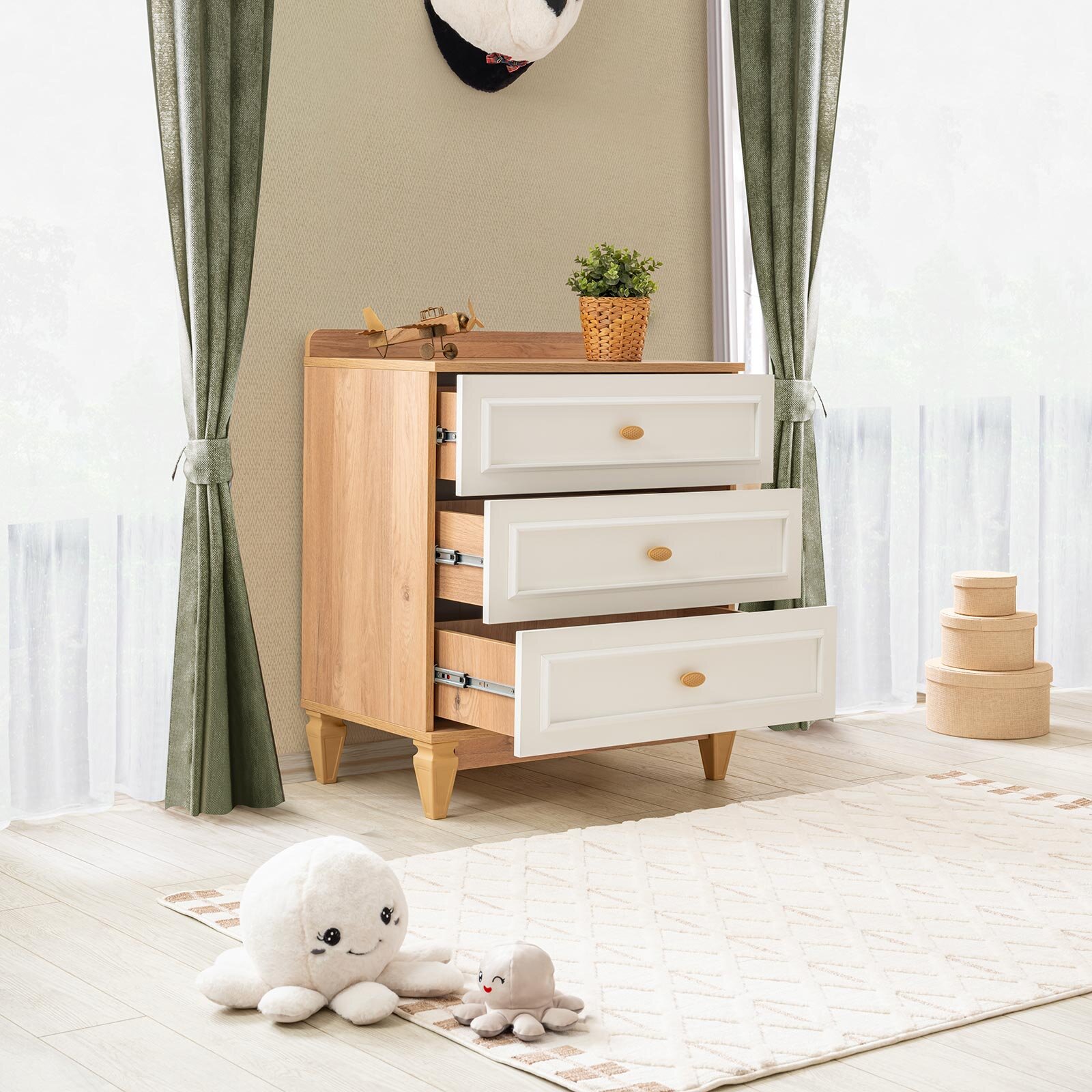 Happy 3 Çekmeceli Şifonyer Happy 3 Çekmeceli Şifonyer