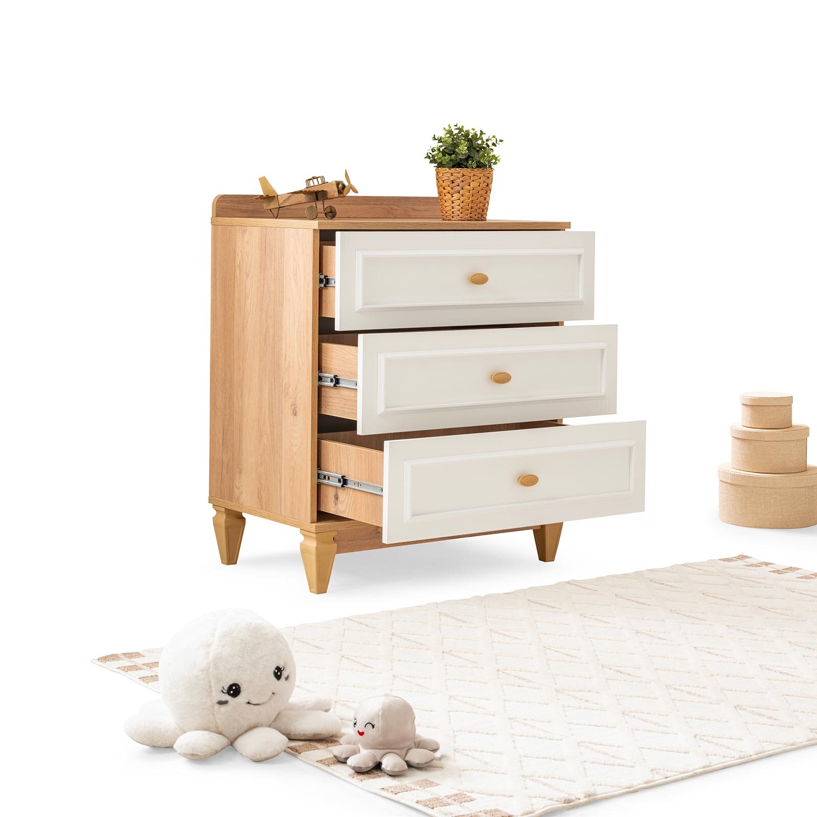 Happy 3 Çekmeceli Şifonyer Happy 3 Çekmeceli Şifonyer