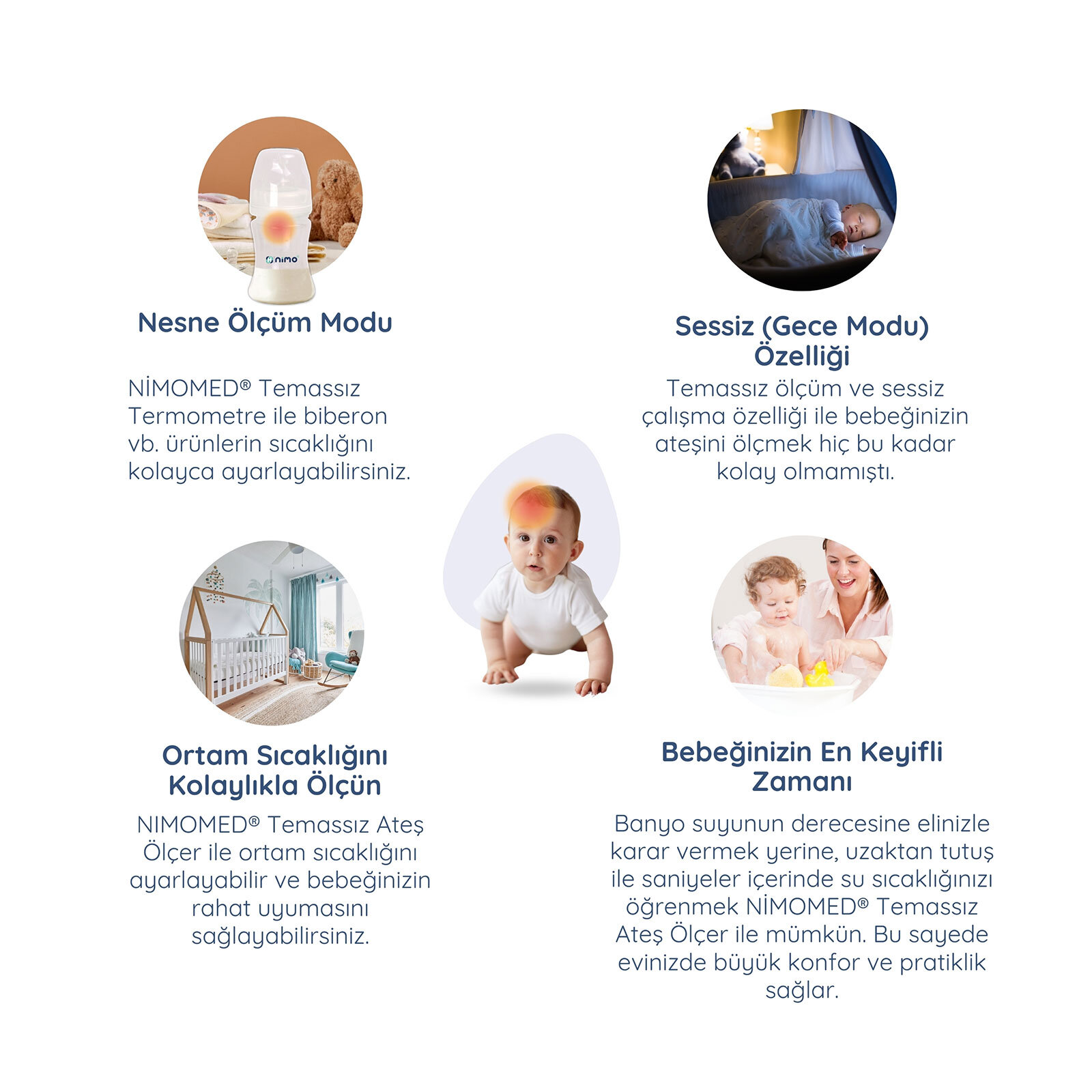 HNK-TB-01 Temassız Kızılötesi Ateş Ölçer HNK-TB-01 Temassız Kızılötesi Ateş Ölçer