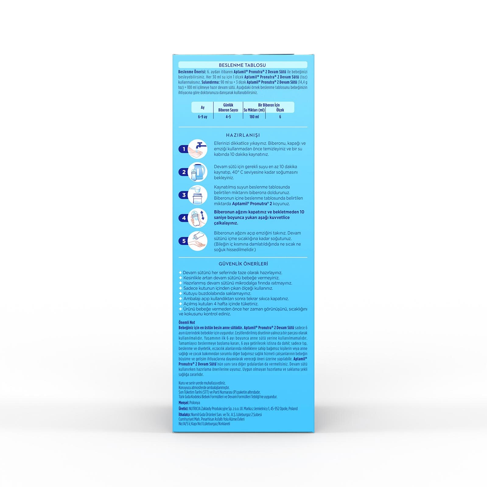 2 Pronutra Çocuk Devam Sütü 600gr