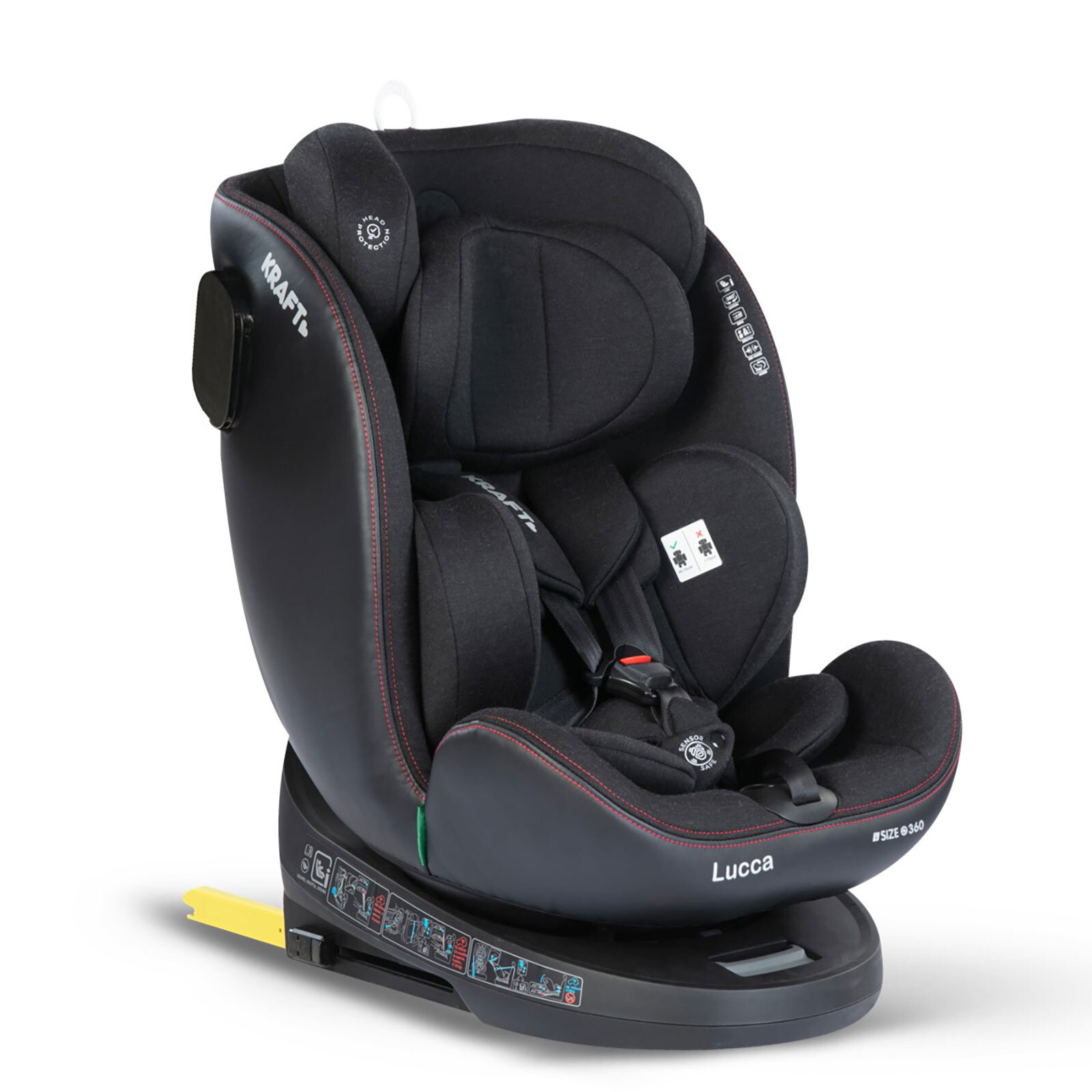 Lucca I-Size 40-150 cm Oto Koltuğu