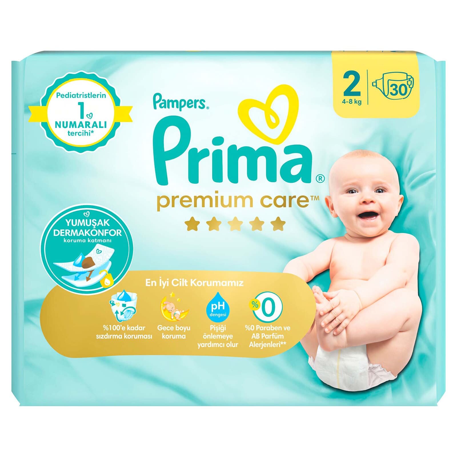 PC İkiz Paket 2 Beden 30 Adet