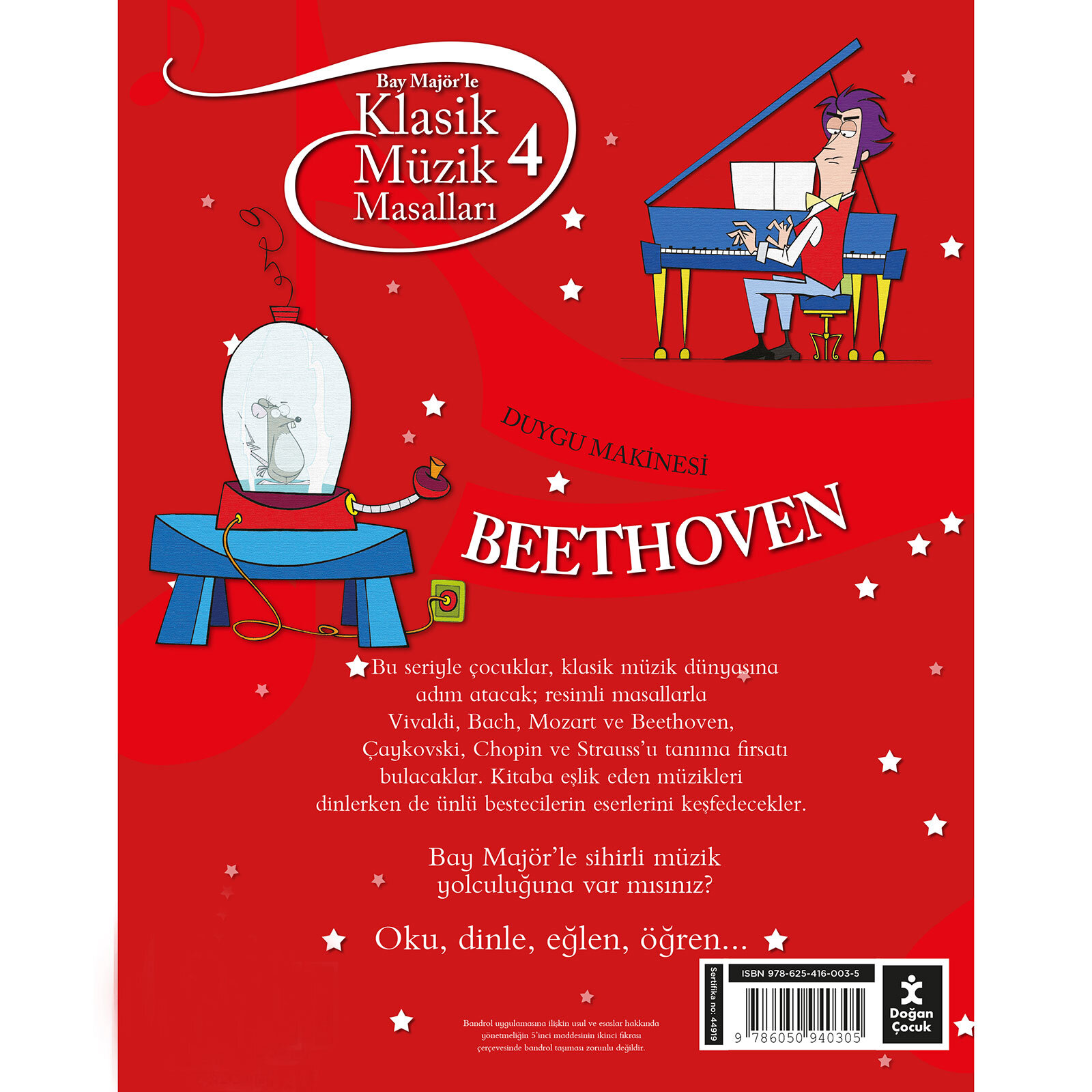 KLASİK MÜZİK MASALLARI : BEETHOVEN-SC KLASİK MÜZİK MASALLARI : BEETHOVEN-SC