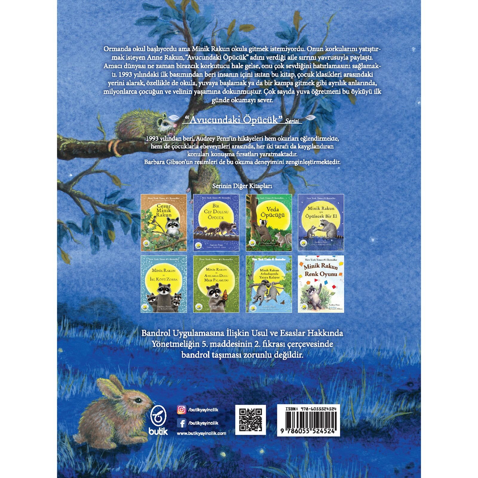 Avucundaki Öpücük Bebek Masal Kitabı Audrey Penn Avucundaki Öpücük Bebek Masal Kitabı Audrey Penn