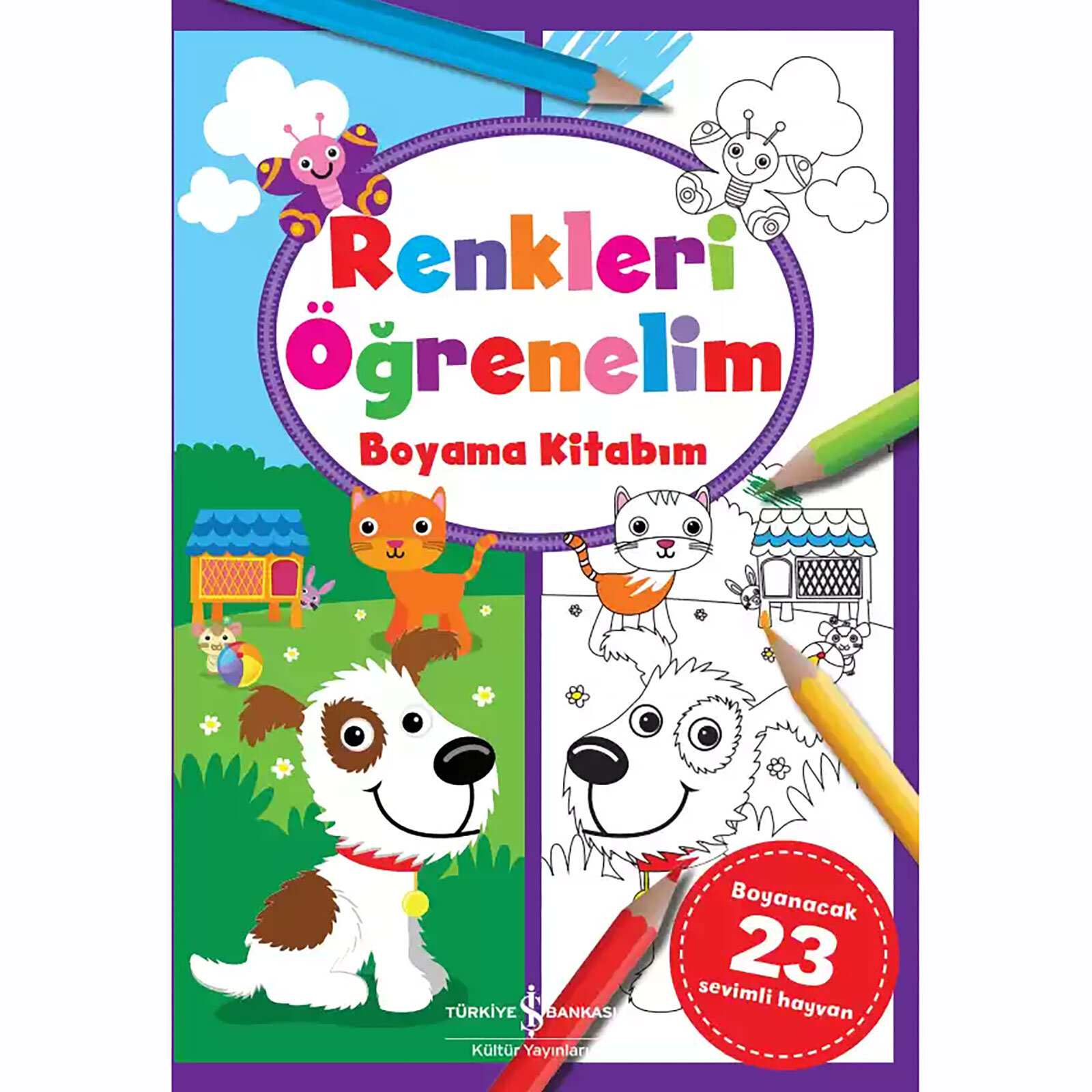 RENKLERİ ÖĞRENELİM BOYAMA KİTABIM