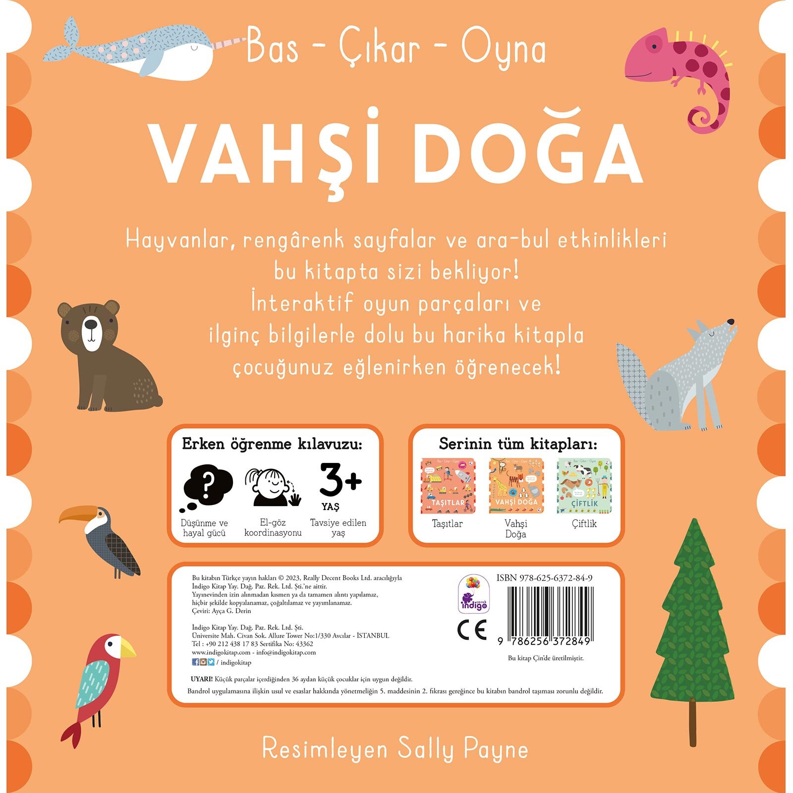 Bas – Çıkar – Oyna Vahşi Hayvanlar Bas – Çıkar – Oyna Vahşi Hayvanlar