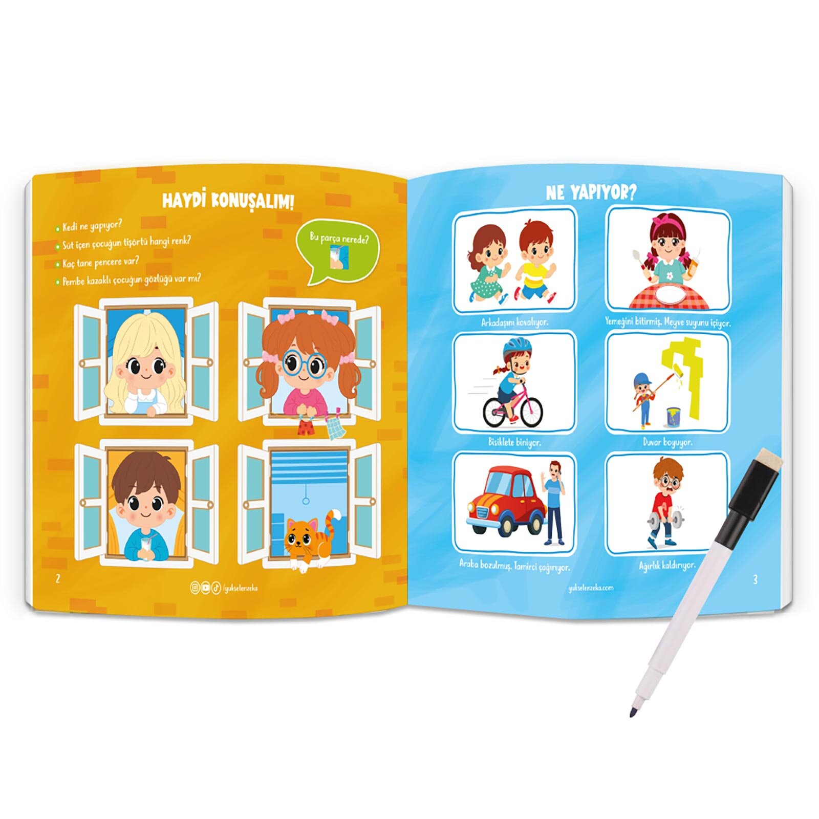 Konuşturan Yaz Sil 3'lü Kitap Seti Konuşturan Yaz Sil 3'lü Kitap Seti