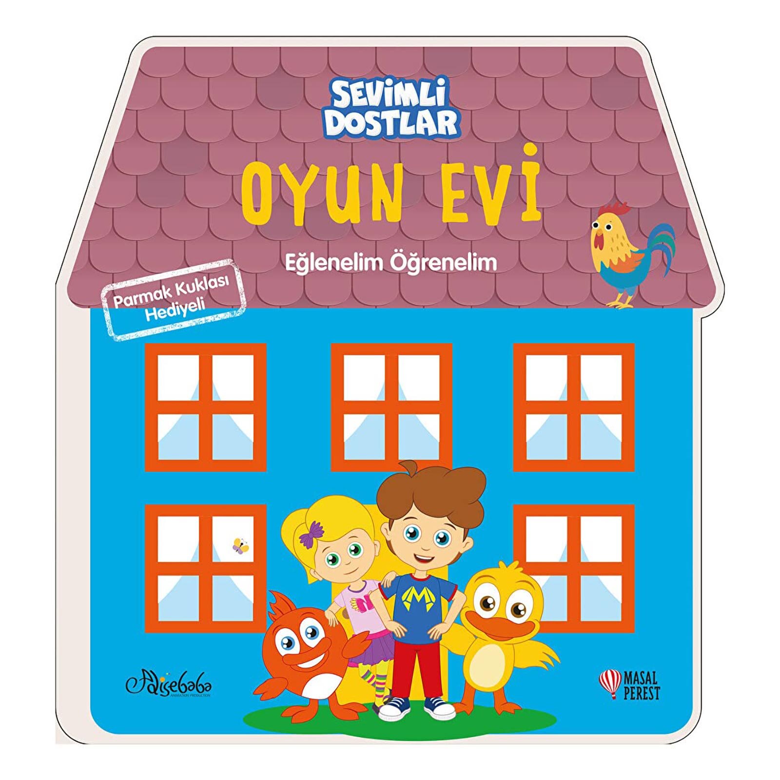 Sevimli Dostlar Oyun Evi Bebek Kitabı Sevimli Dostlar Oyun Evi Bebek Kitabı