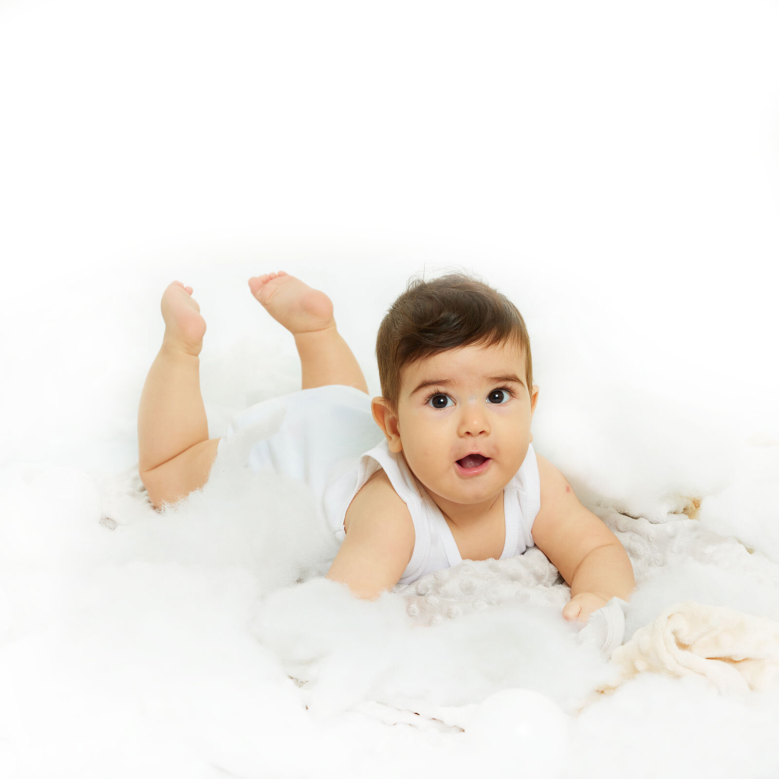 Unisex Beyaz Atlet Body Unisex